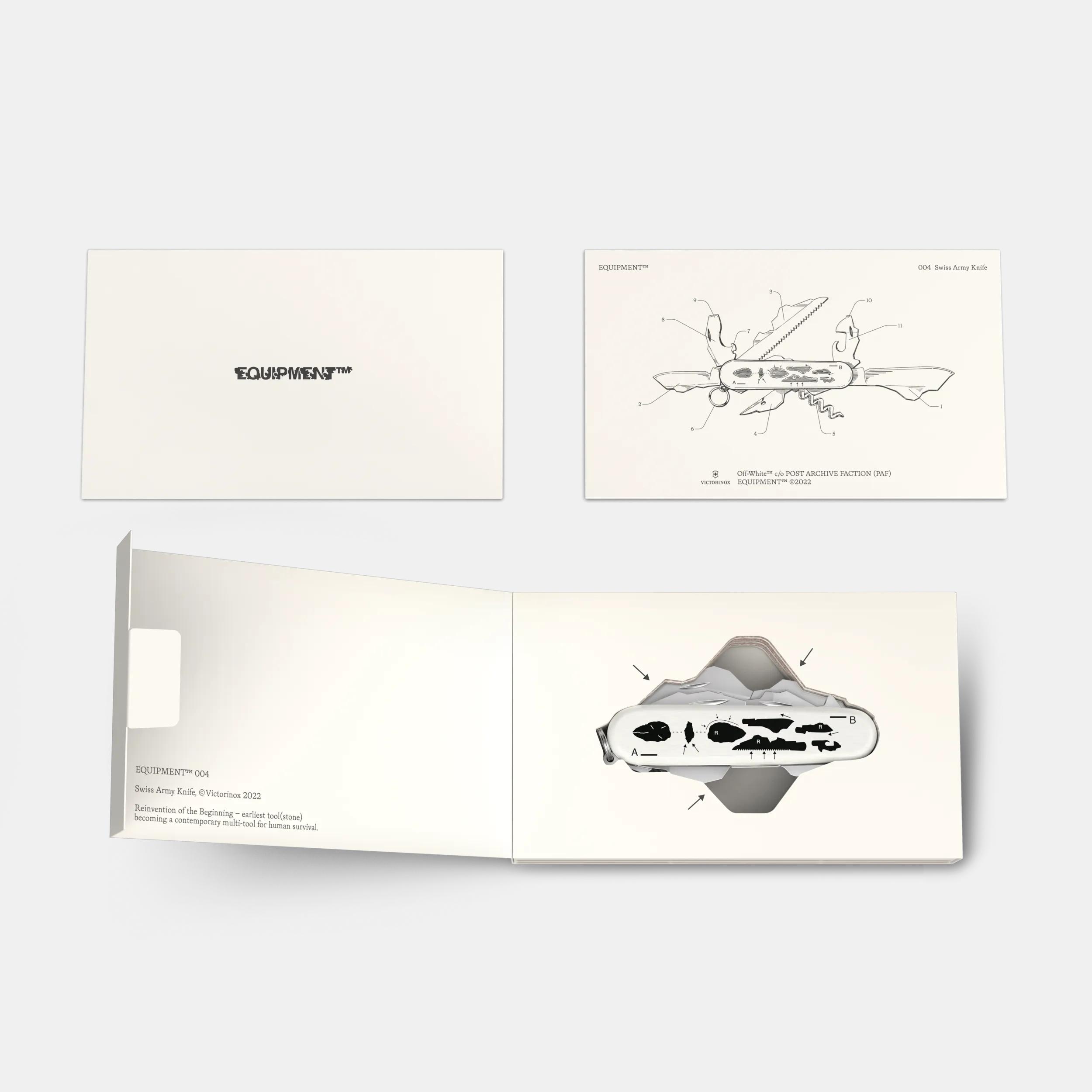 Victorinox Off-White™ c/o Victorinox in Designer White - 1.3611.OW