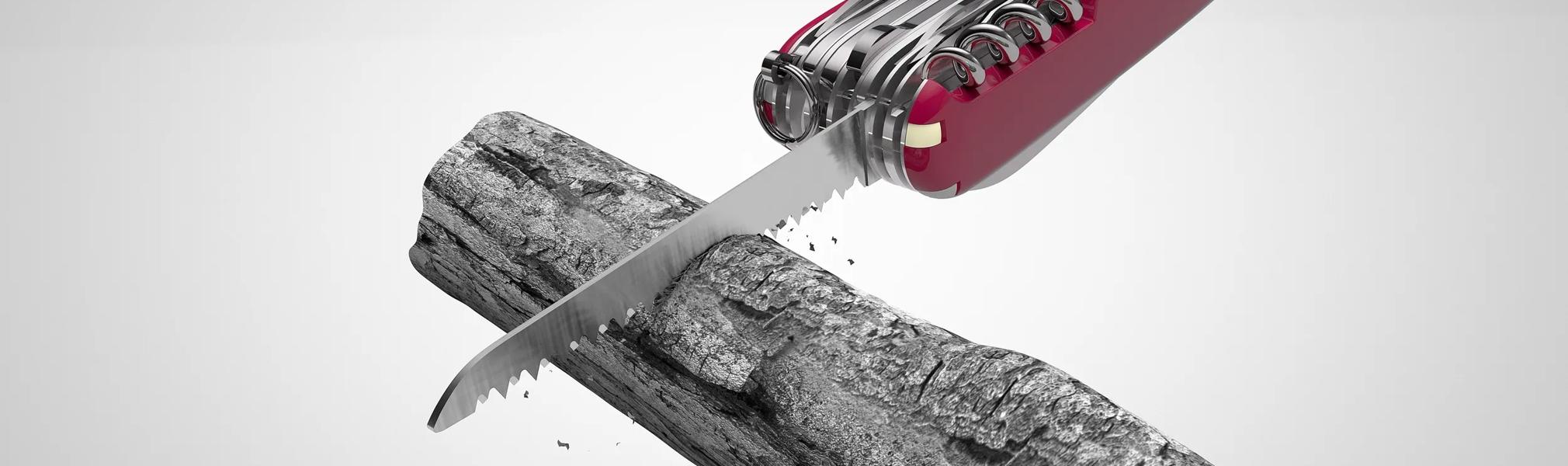 Swiss Army Knives with Saw Blades
