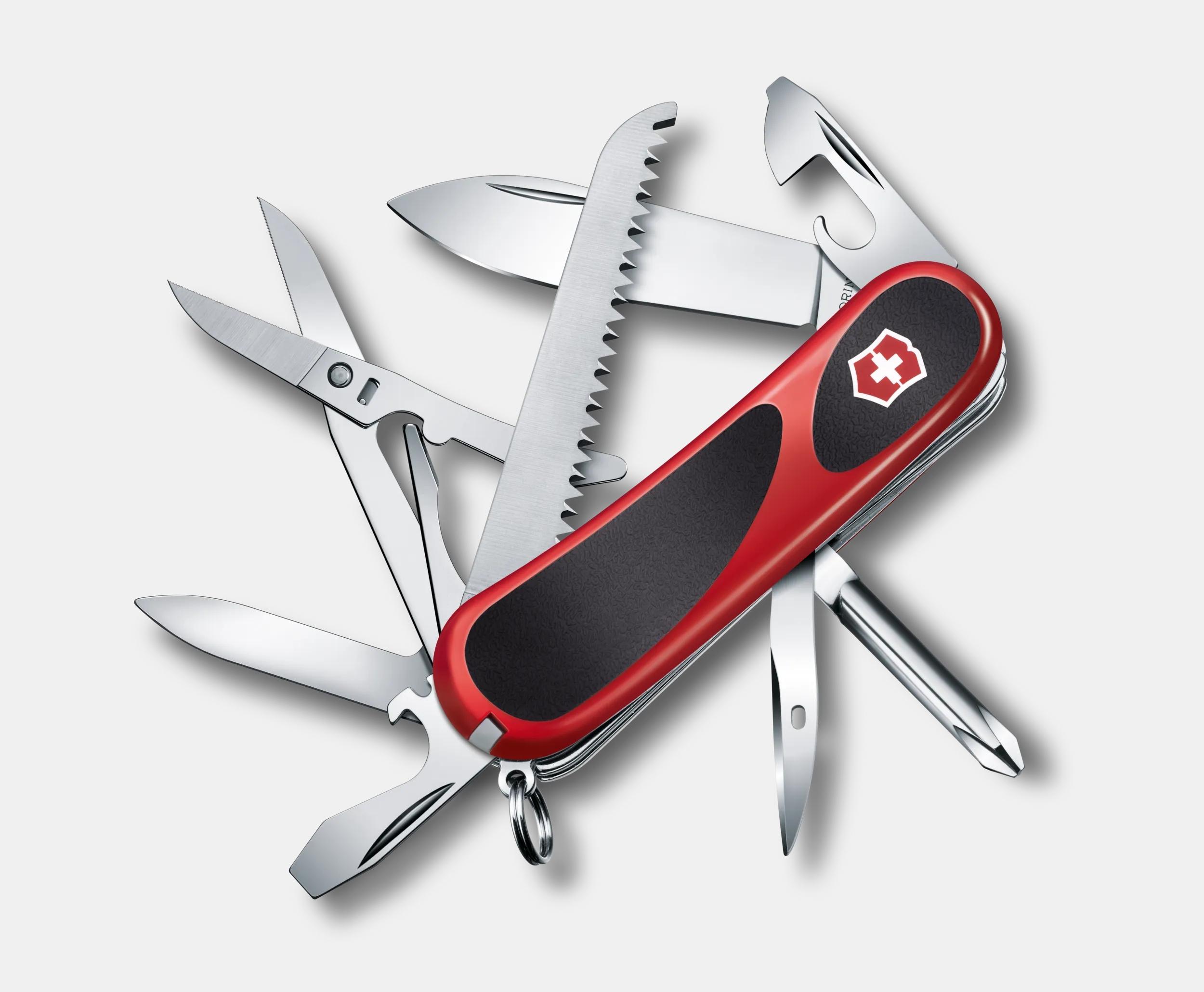 Victorinox エボリューション 18 グリップ レッド／ブラック - 2.4913.C