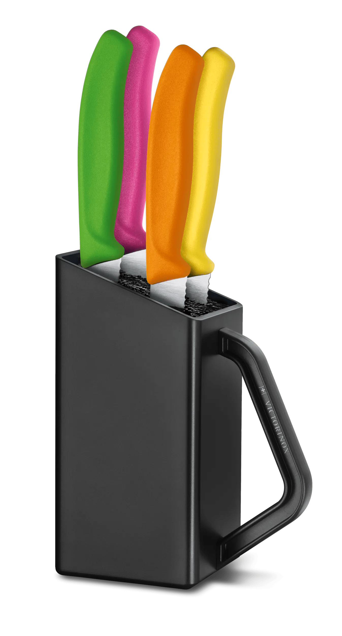 Victorinox Swiss Classic Steak and Pizza Knife Block, 4 pieces, 12