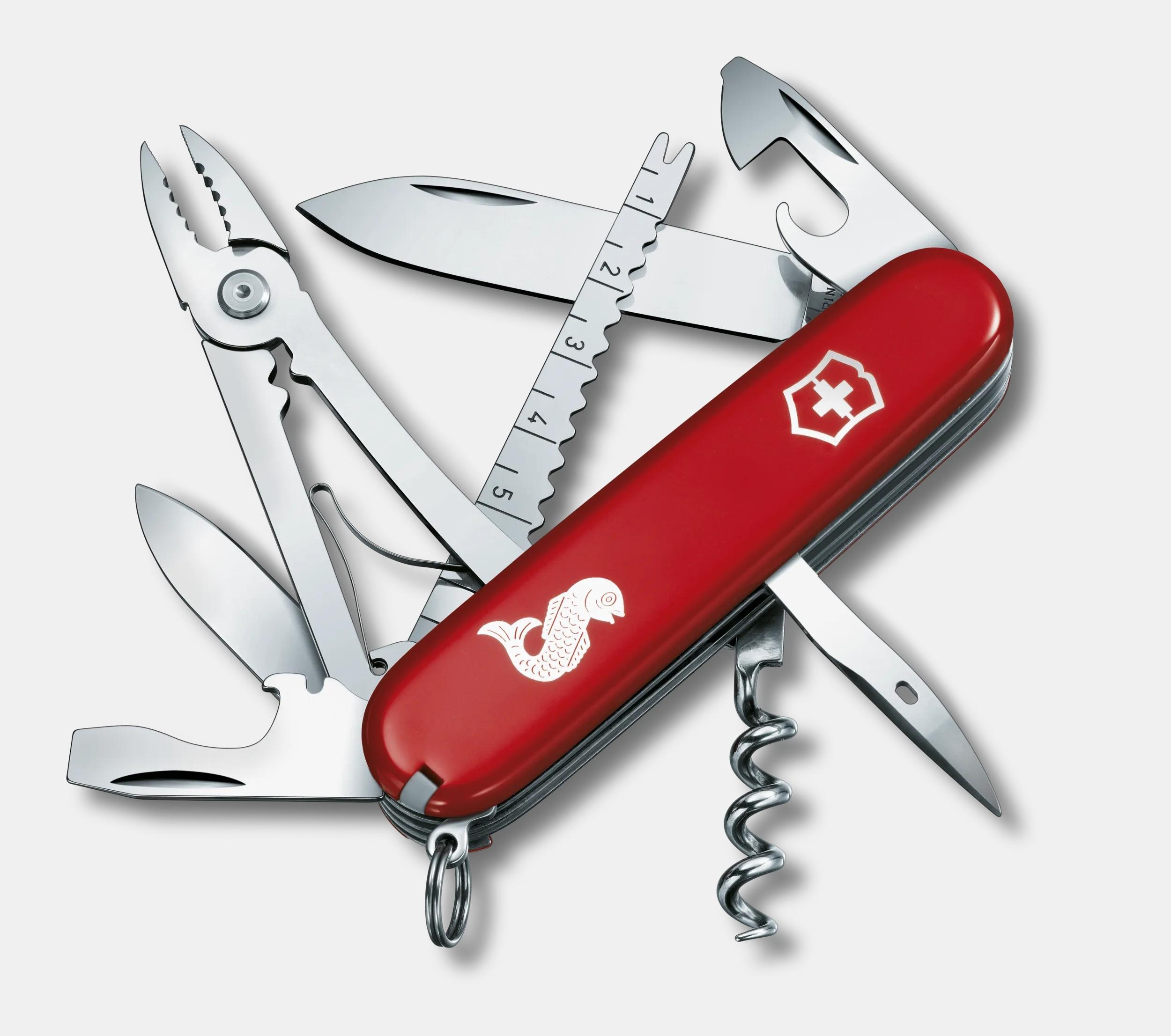 Victorinox Angler in red - 1.3653.72