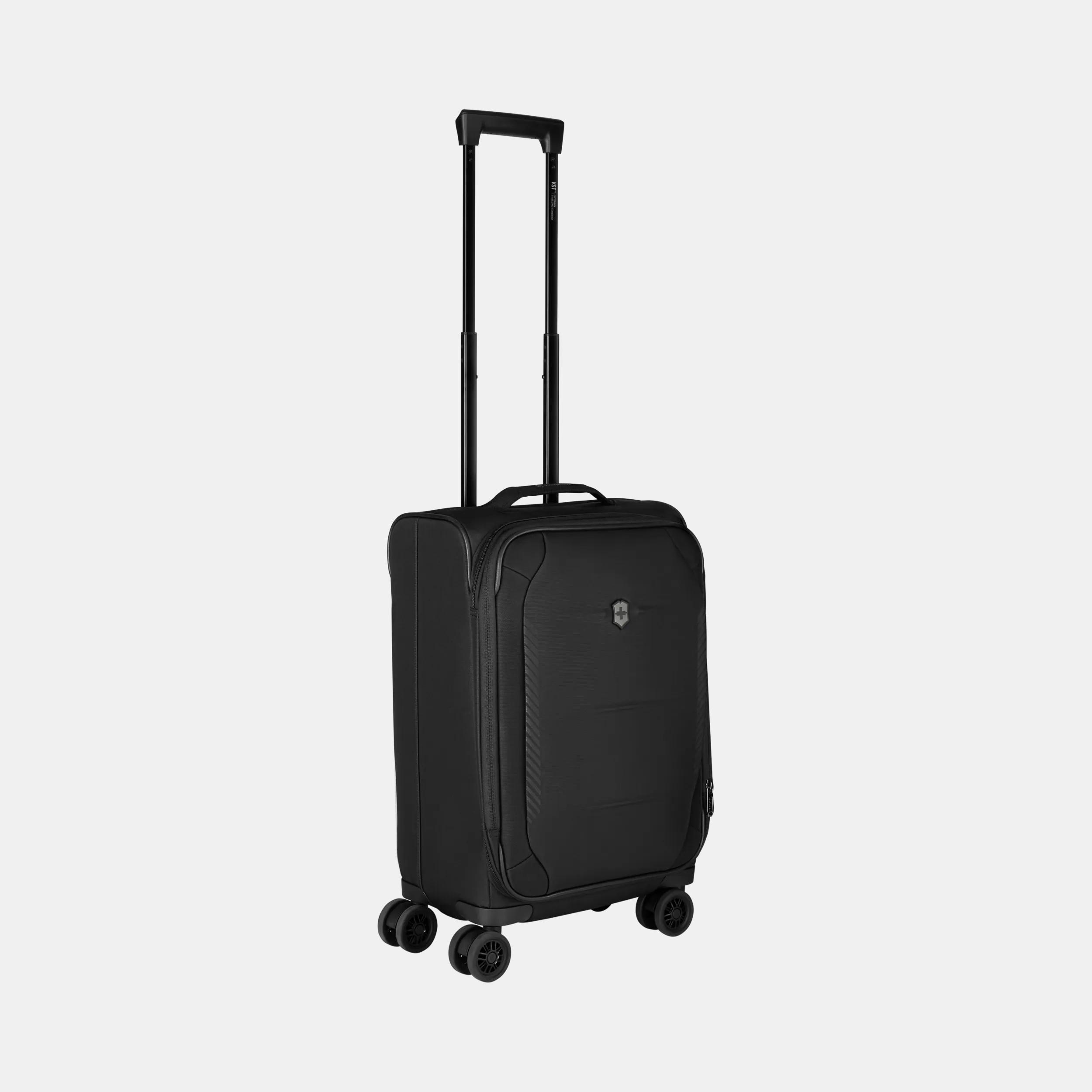 Victorinox Crosslight Frequent Flyer Softside Carry-On in black