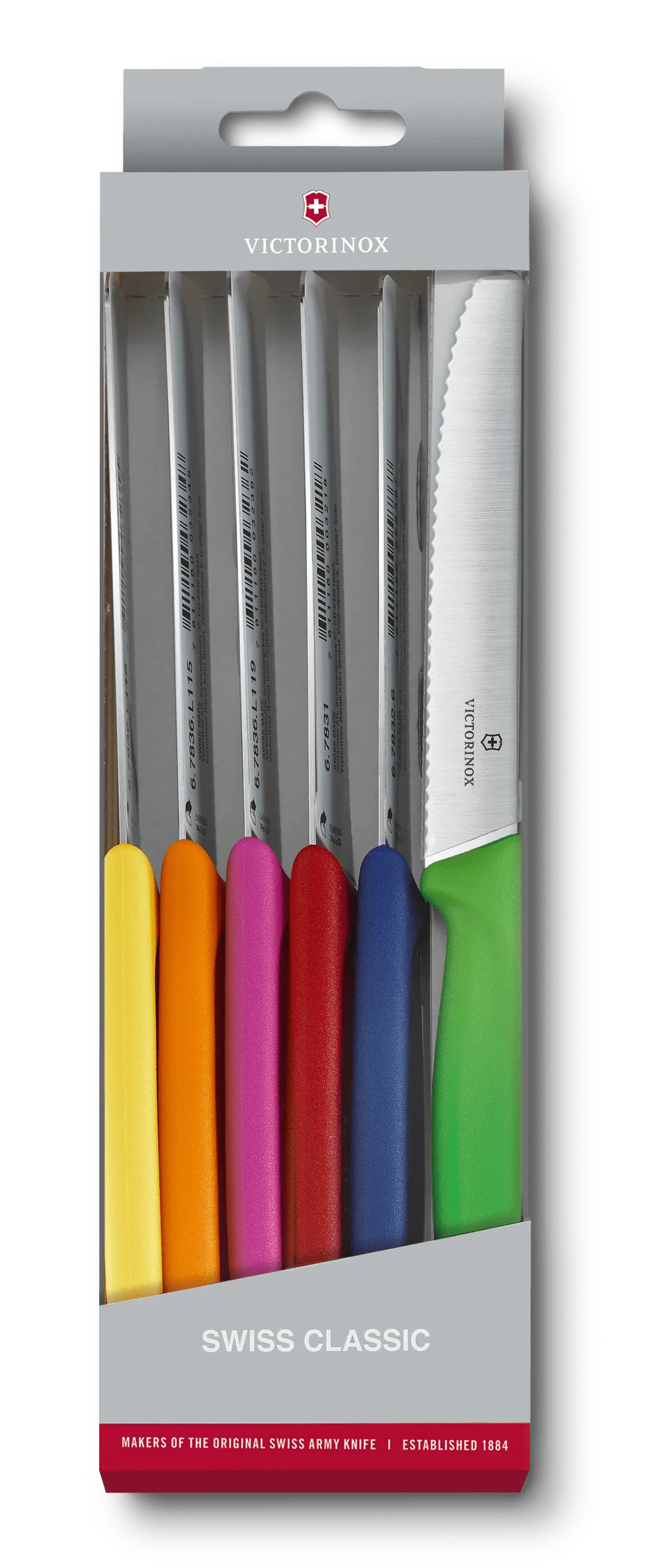 Victorinox Swiss Classic Tomato and Table Knife Set in Multicolor