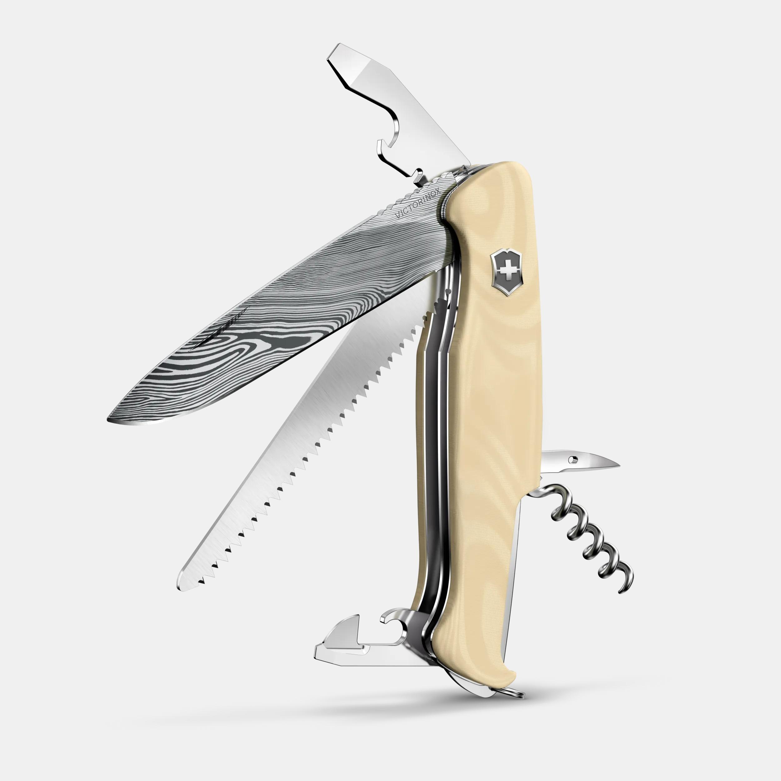 Victorinox レンジャー 55 Micarta ダマスカス リミテッドエディション