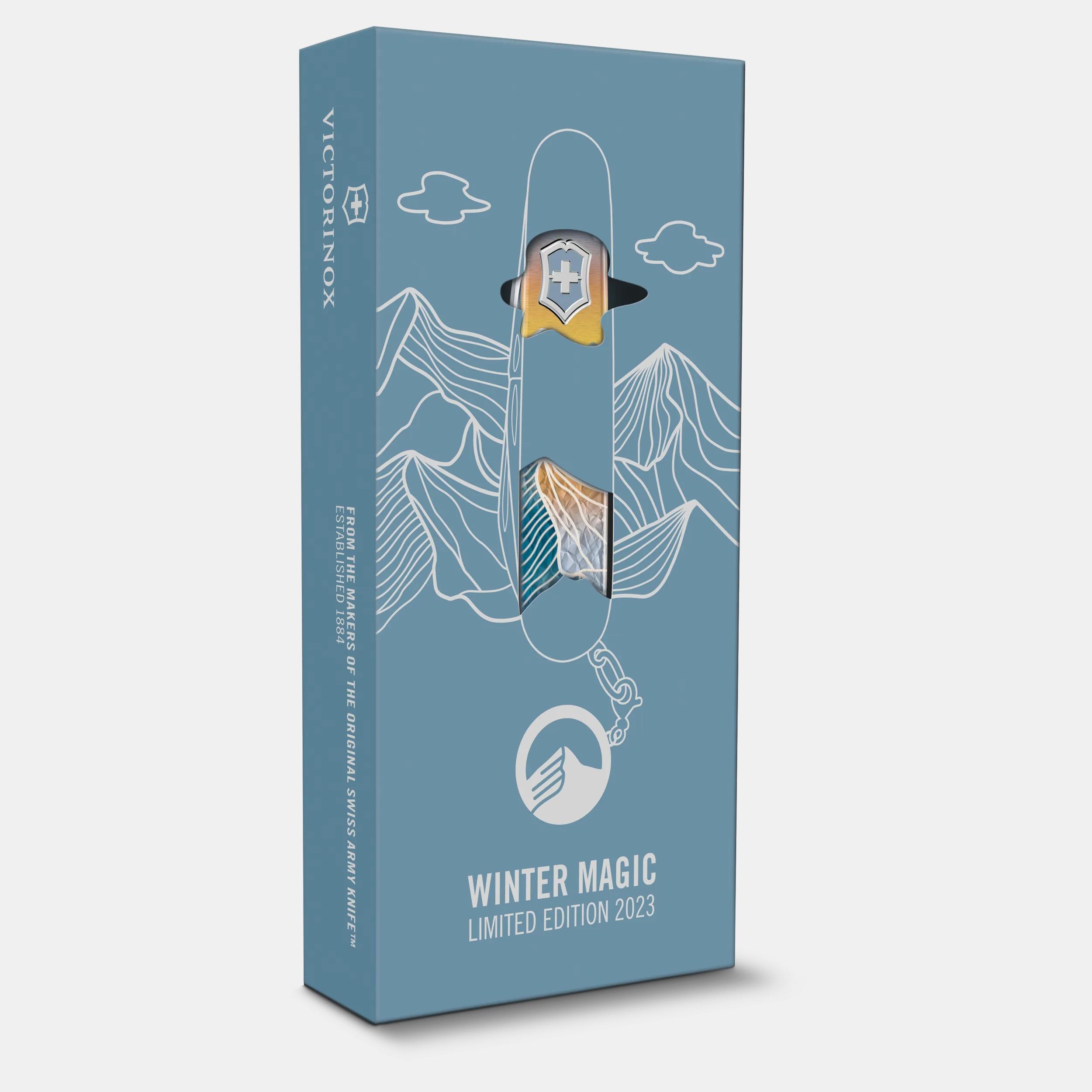 Victorinox Winter Magic Limited Edition 2023 in Powder Blue