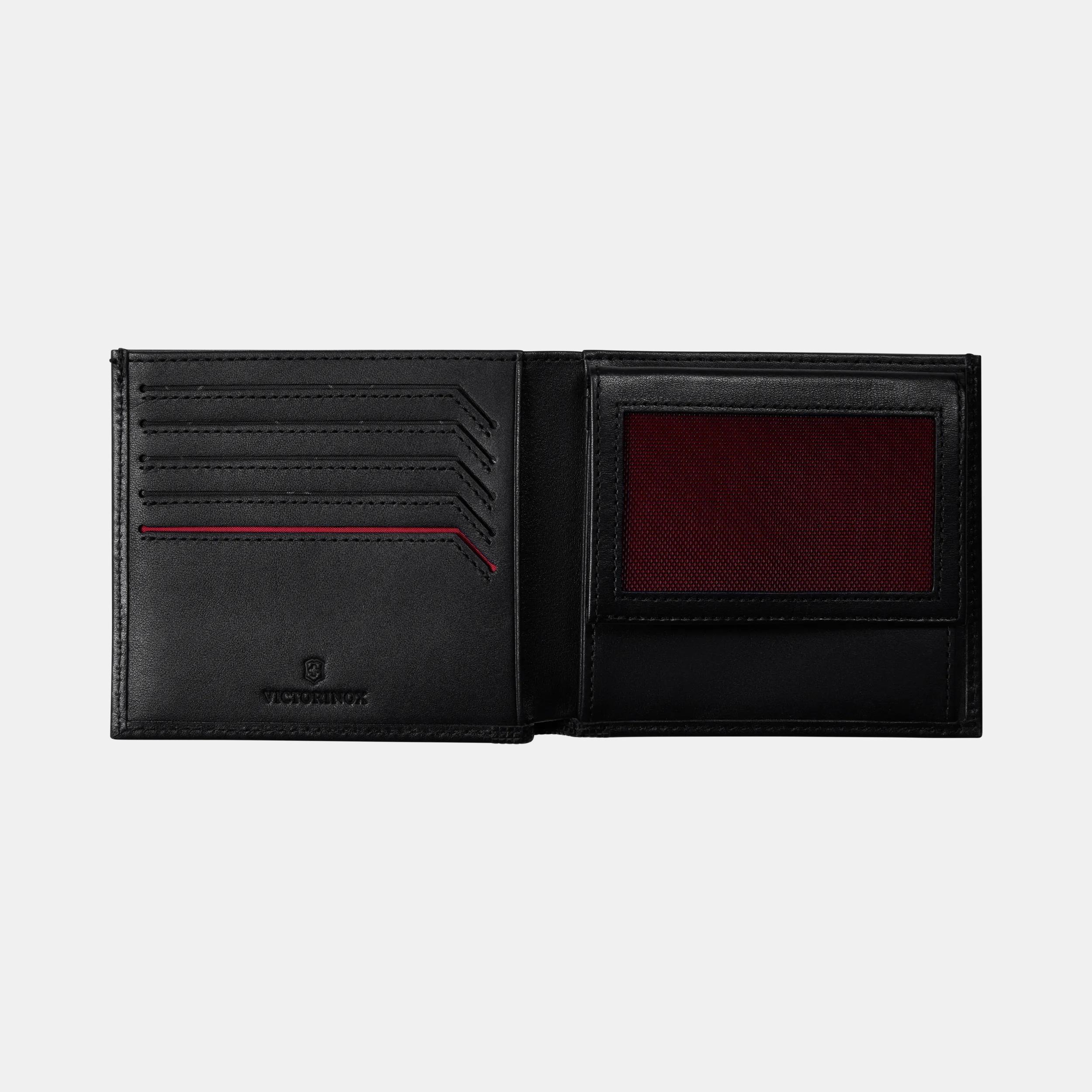 Victorinox Altius Alox Deluxe Bi-Fold Wallet in black - 611571