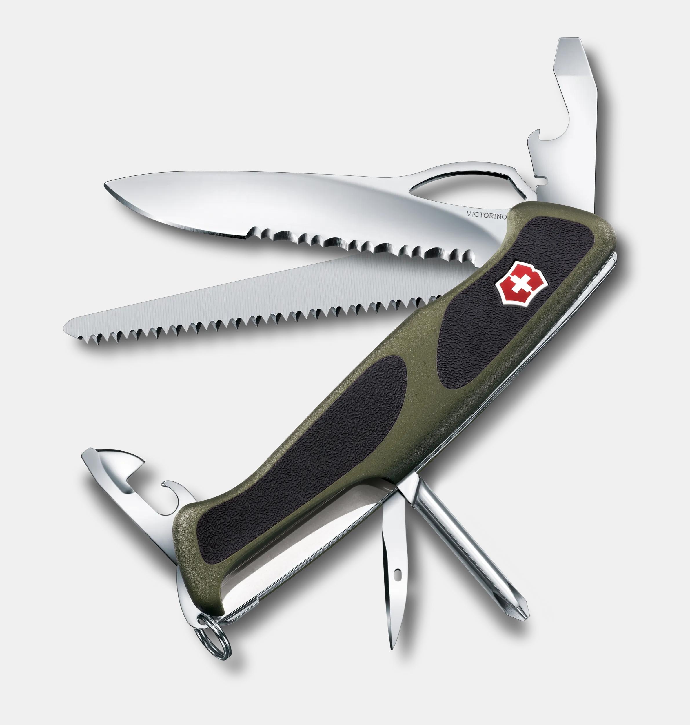 Victorinox レンジャー 178 MW グリップ グリーン／ブラック - 0.9663.MWC4