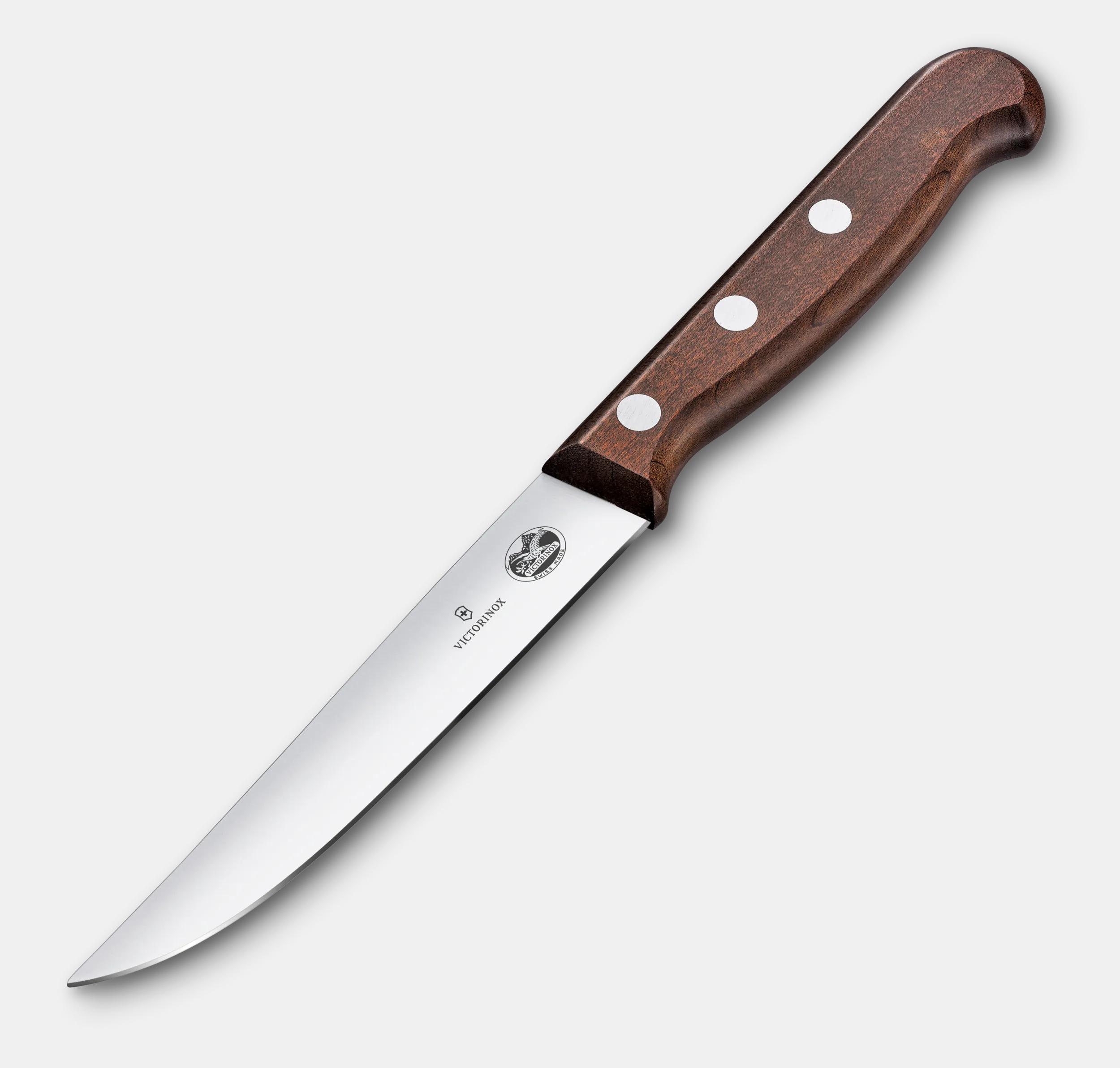 Victorinox ウッド ステーキナイフセット 2ピース, 12 cm 加工メープル