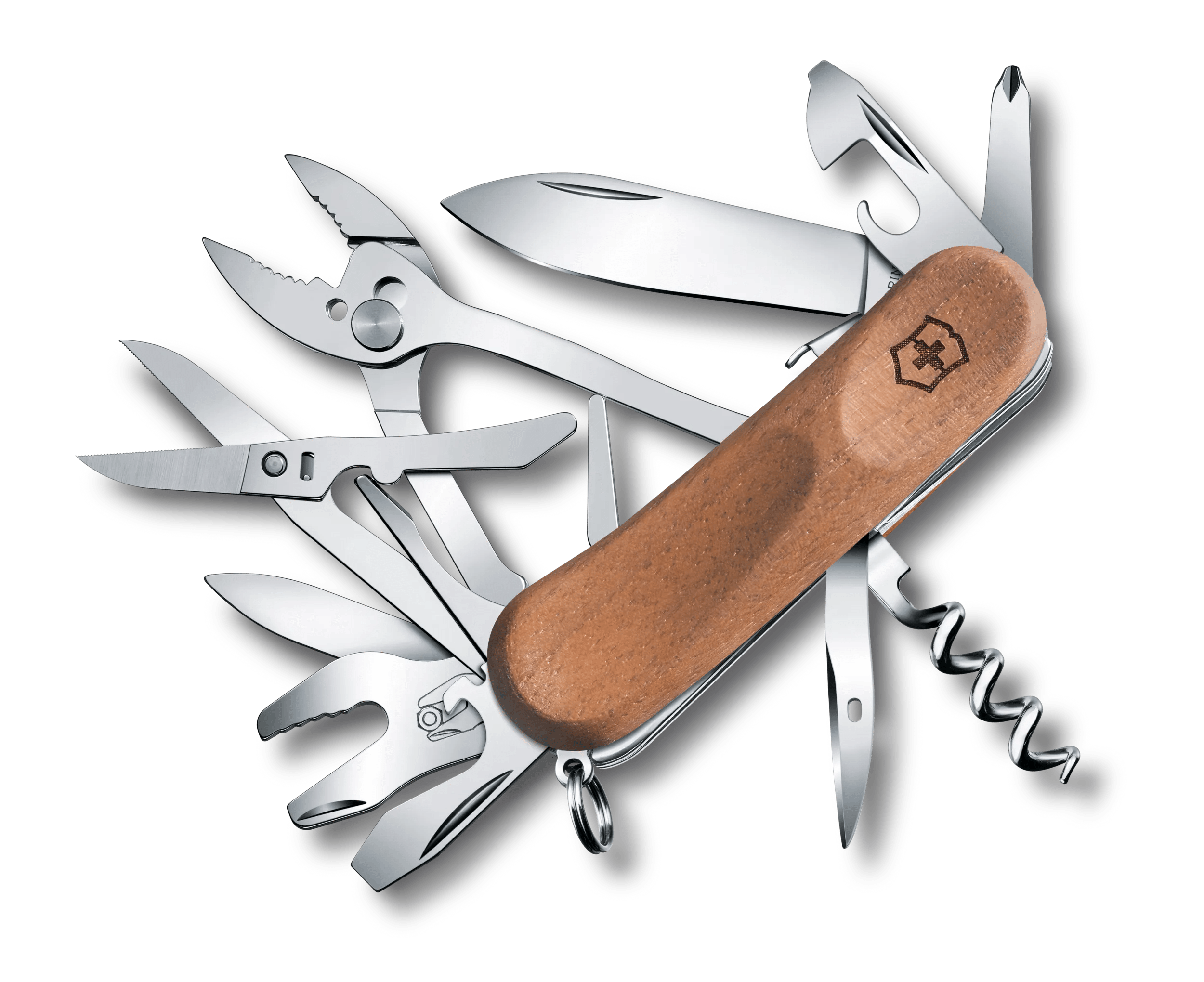 Victorinox Evolution S557 Wood in Walnut wood - 2.5221.S63