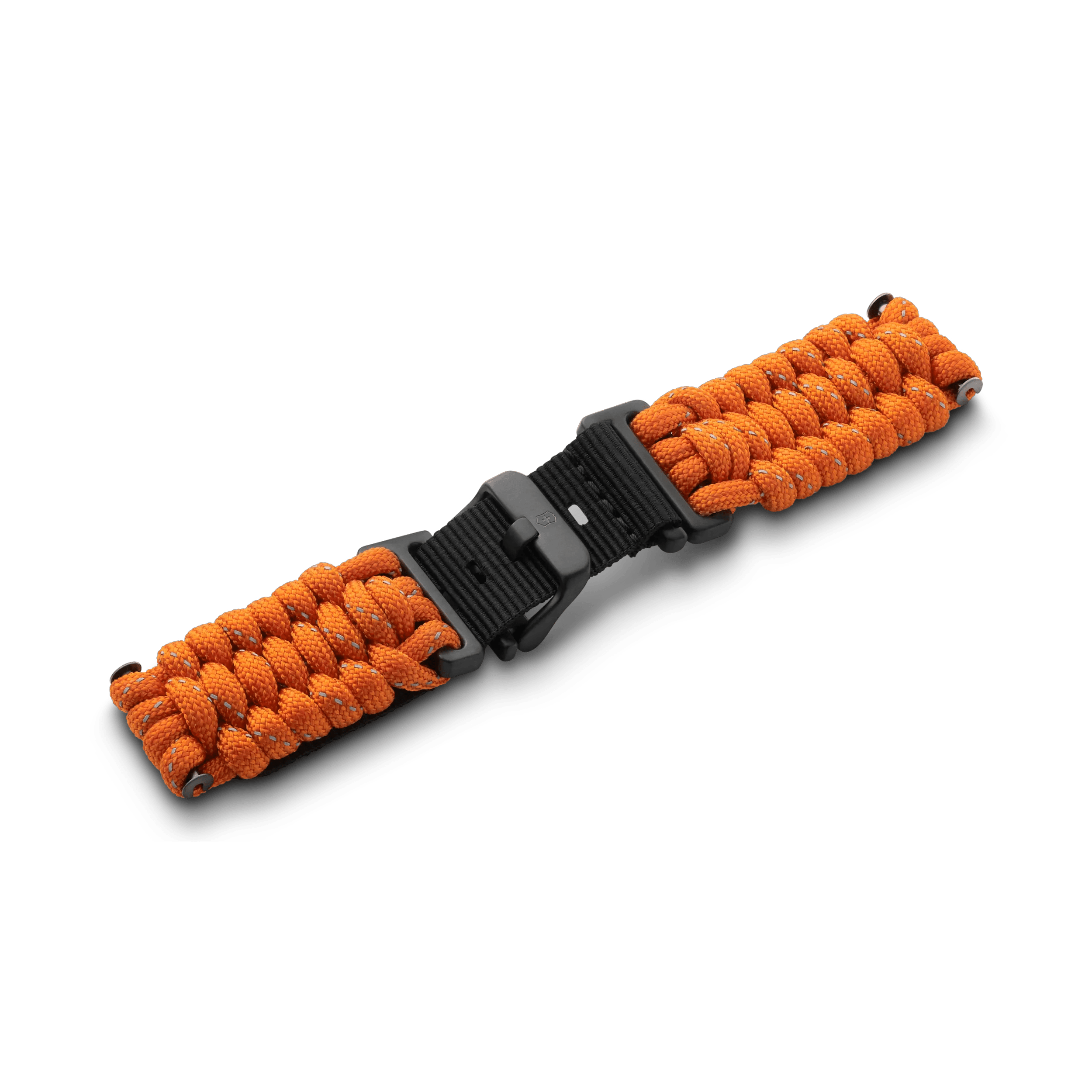 Victorinox Orange paracord strap with buckle in Orange paracord