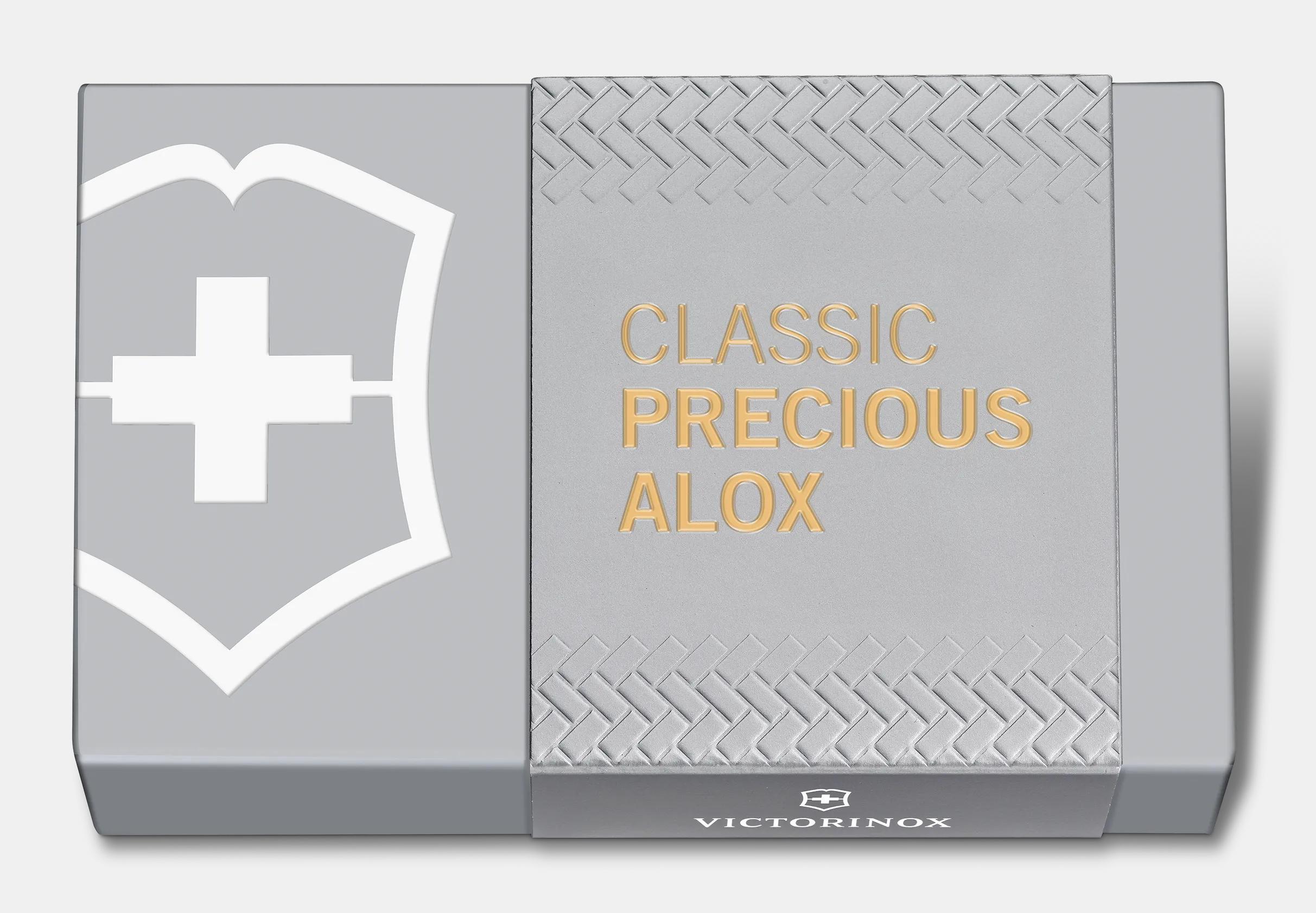 Victorinox Classic SD Precious Alox in Brass Gold - 0.6221.408G