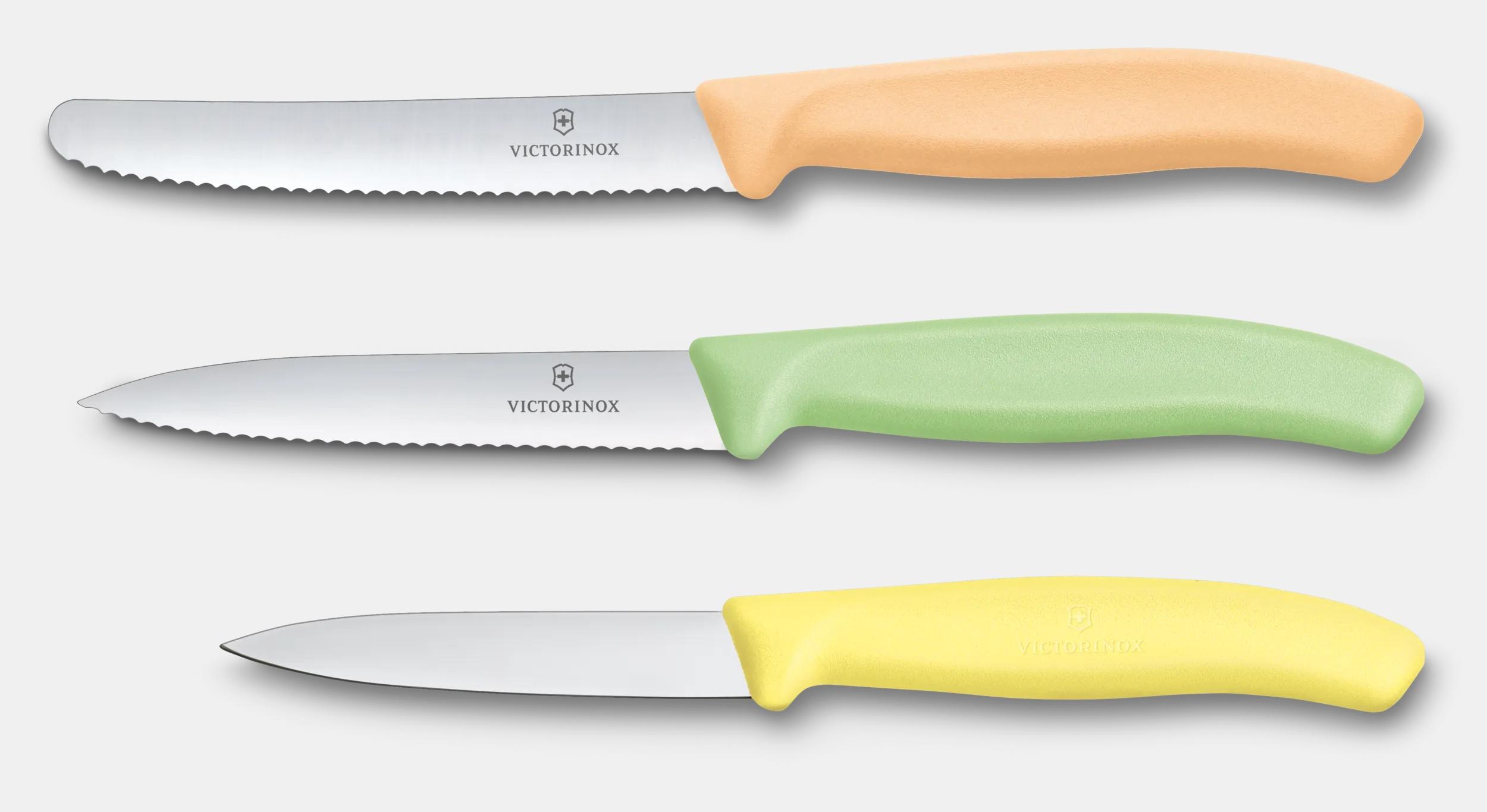 Swiss Classic Trend Colors Paring Knife Set, 3 Pieces - 6.7116.34L2