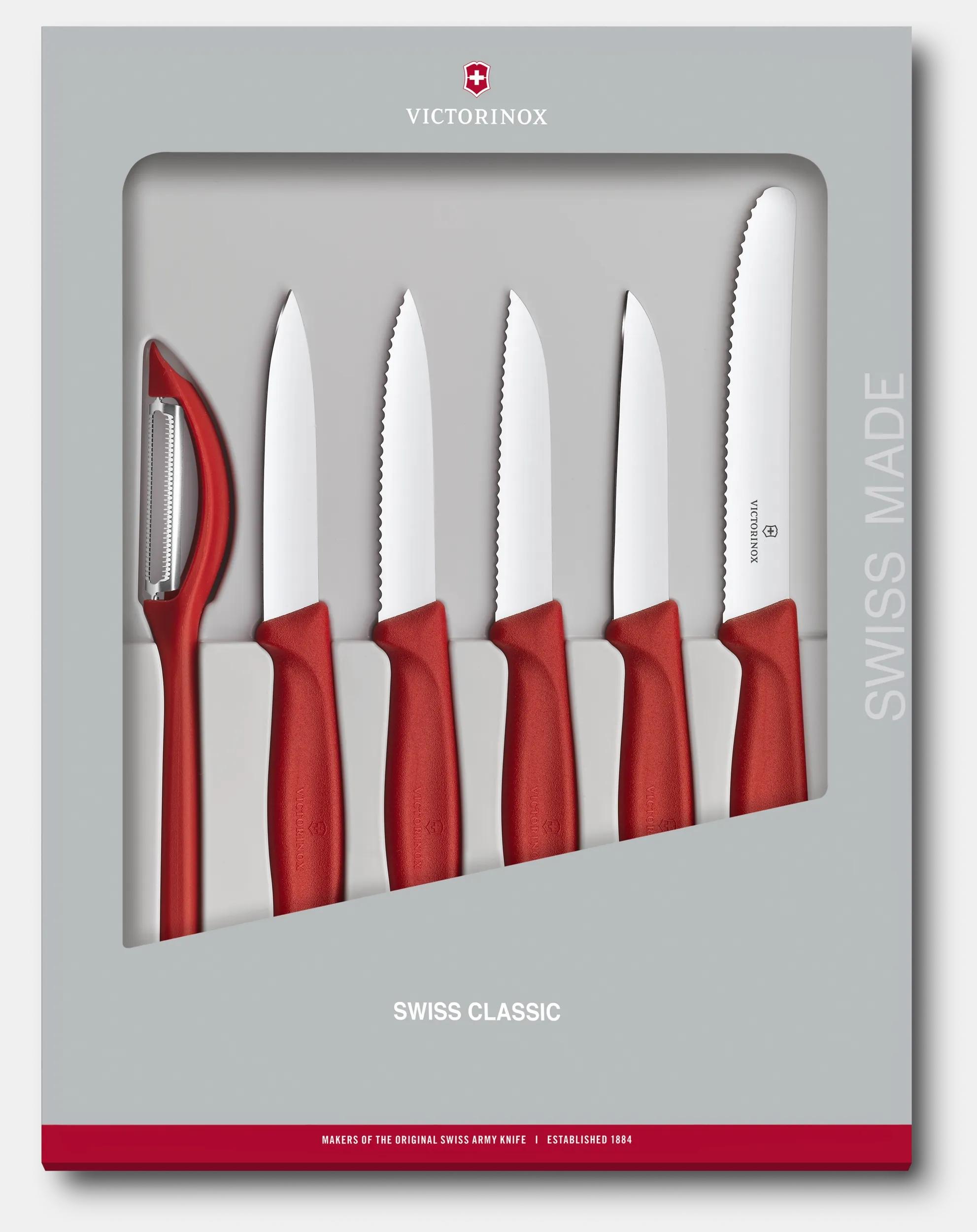 Swiss Classic Paring Knife Set, 6 pieces - 6.7111.6G
