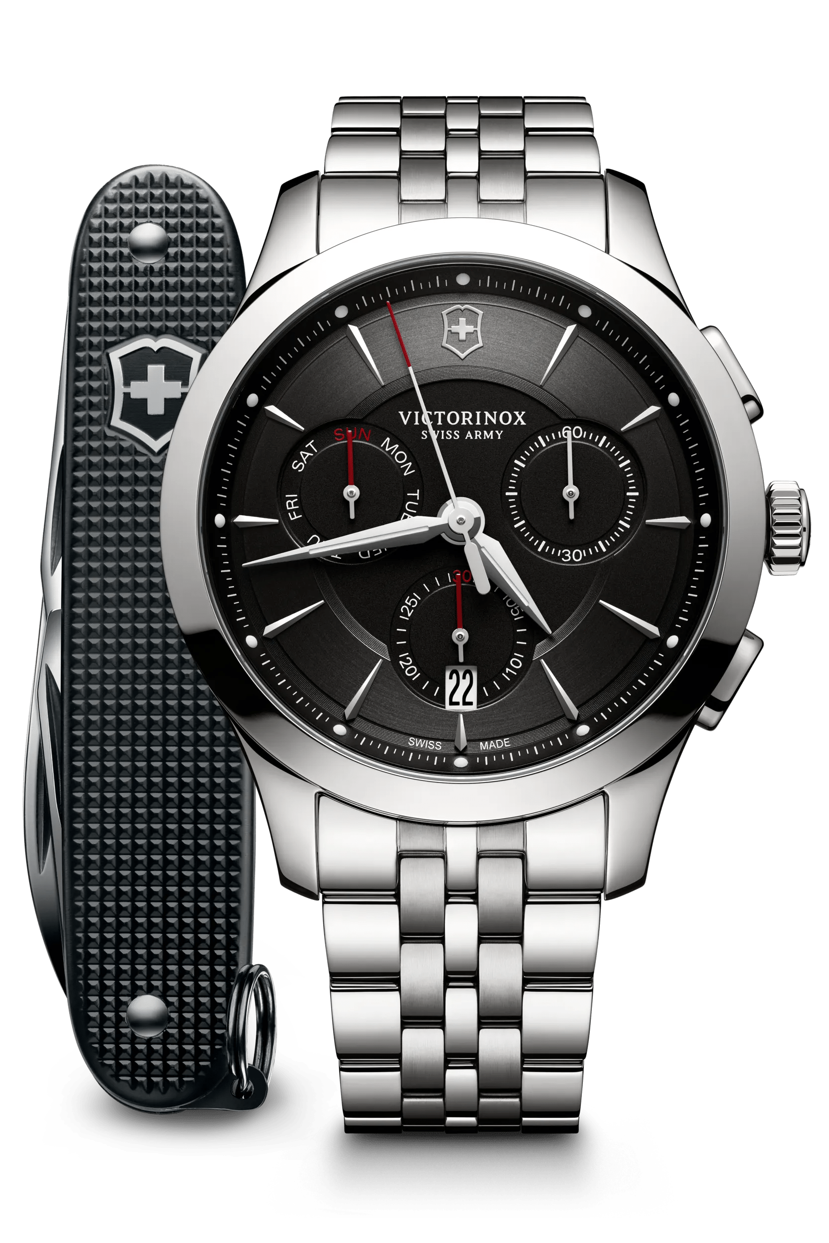 poorsole　71/4 Victorinox Alliance Chronograph, 44 mm in Alliance