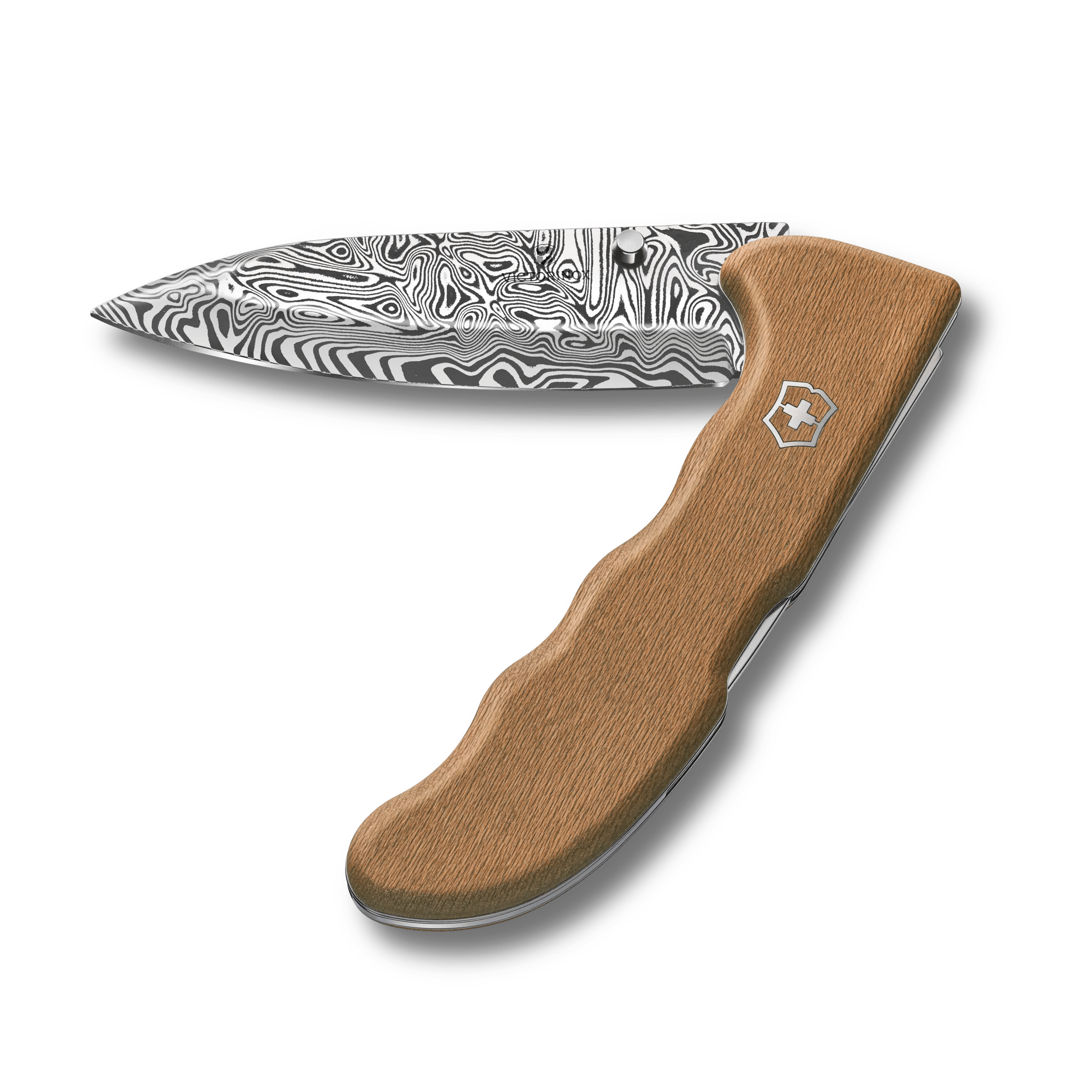Victorinox Evoke Wood Damast 2026 年限量版於棕色- 0.9410.J26