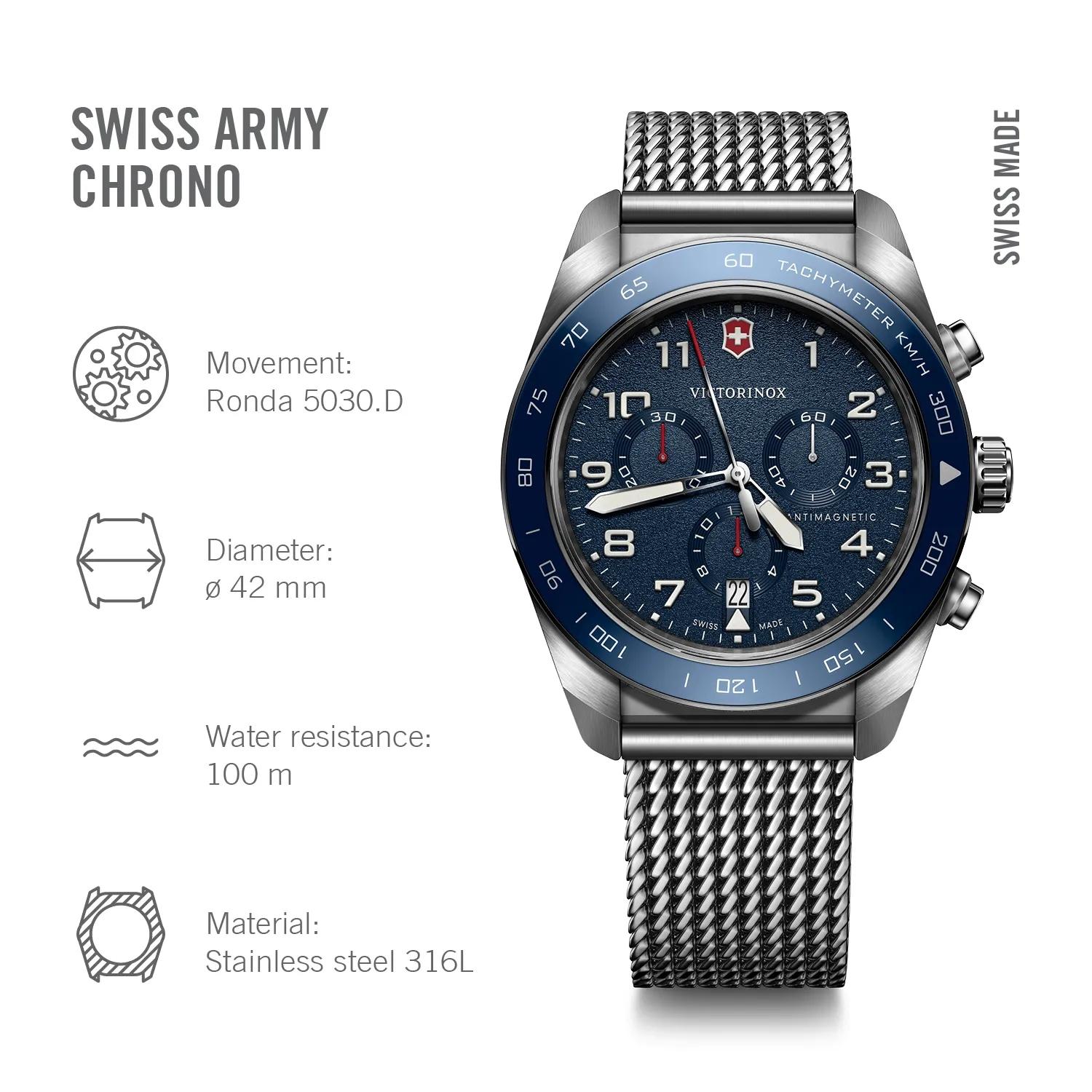 Victorinox Swiss Army Chronograph in Swiss Army Chronograph - 242049