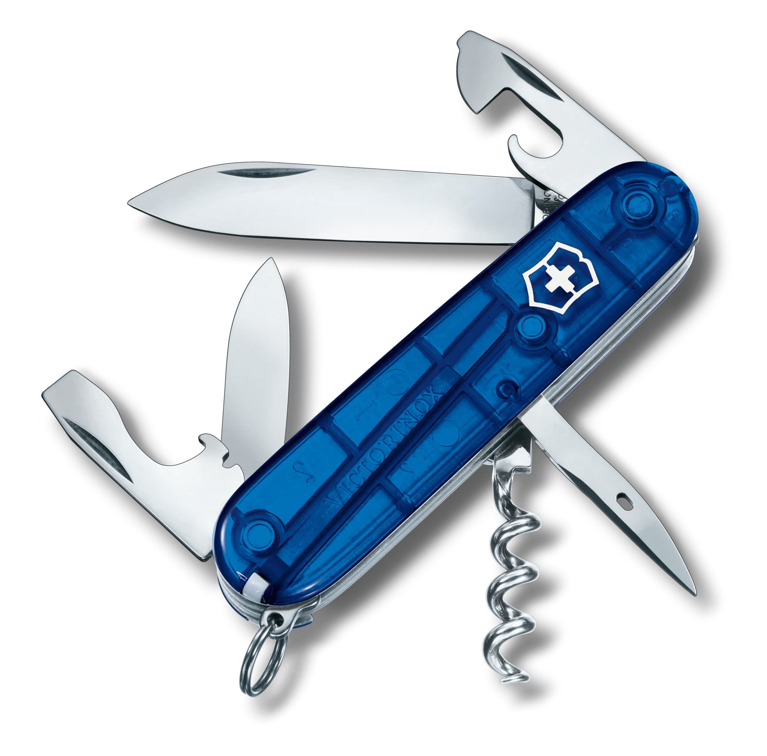 Victorinox Spartan in blue transparent - 1.3603.T2