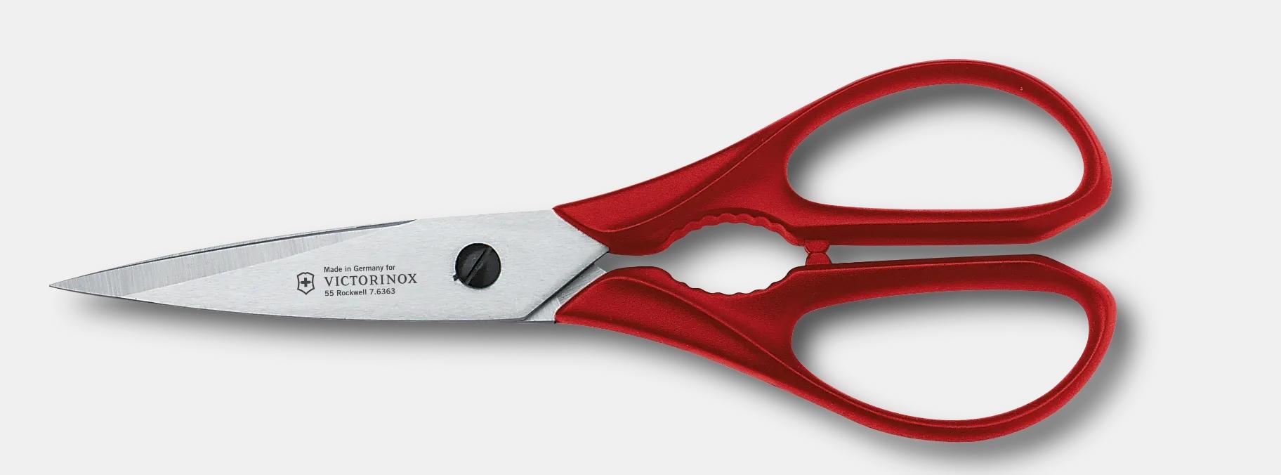 Victorinox 多目的キッチンはさみ, 7 cm レッド - 7.6363