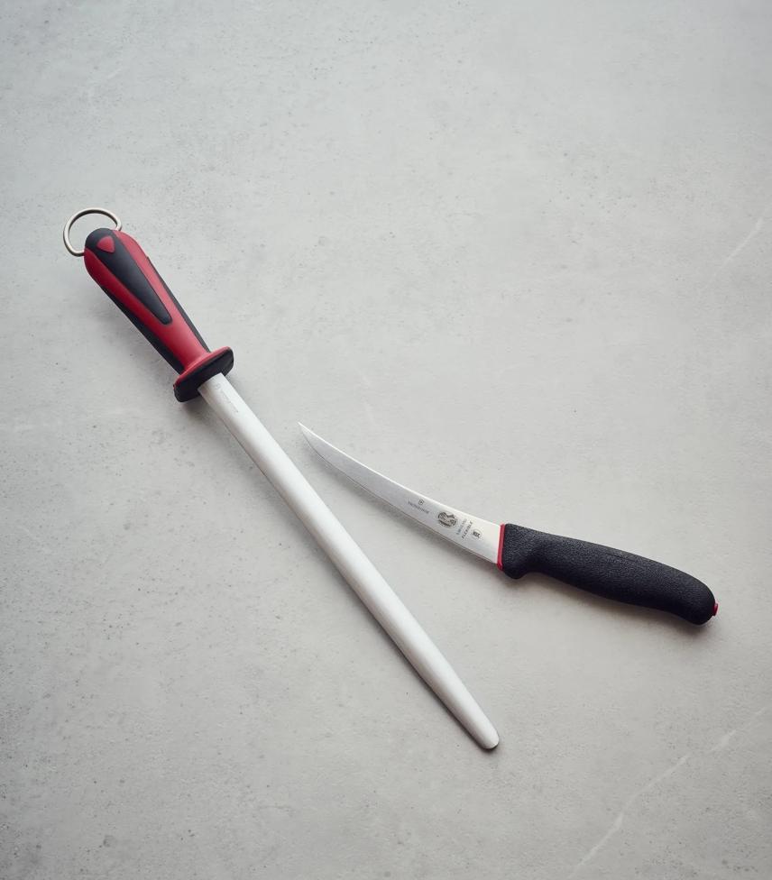 Victorinox Dual Grip Honing Steel and Boning Knife
