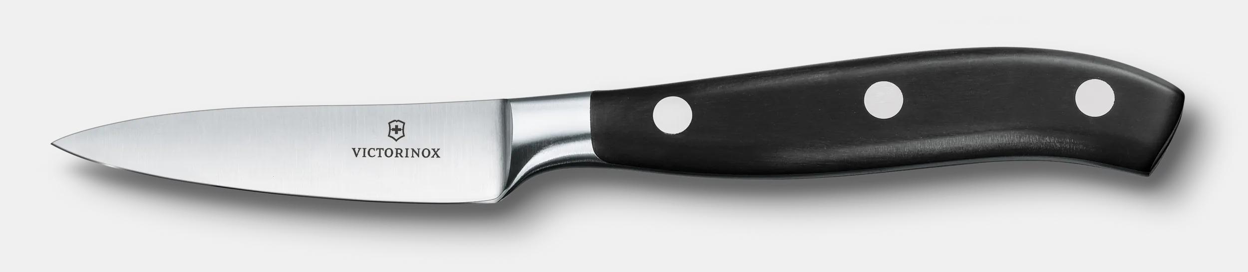 Victorinox Grand Maître 削皮刀, 8 cm 於黑色- 7.7203.08G
