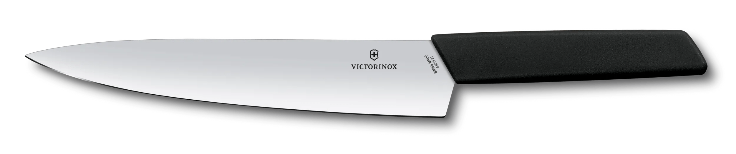 Victorinox スイスモダン シェフナイフ, 22 cm ブラック - 6.9013.22B