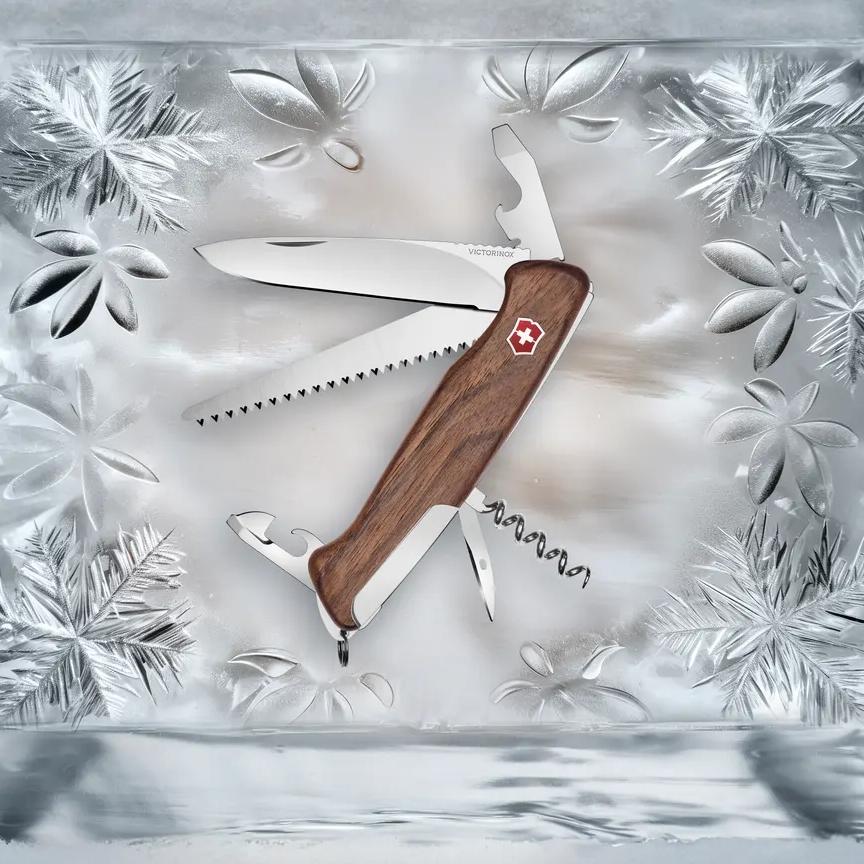 Victorinox Ranger 55 Wood Pocket Knife