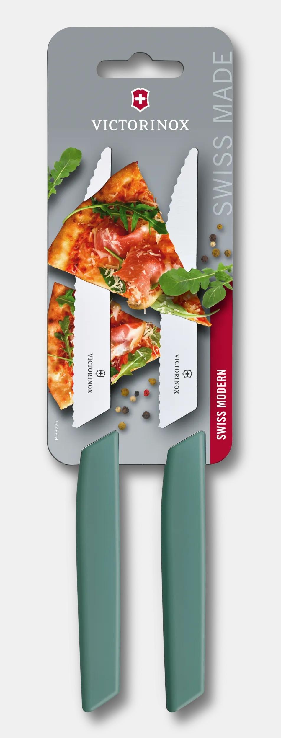 Swiss Modern Steak Knife Set, 2 pieces - 6.9006.12W43B