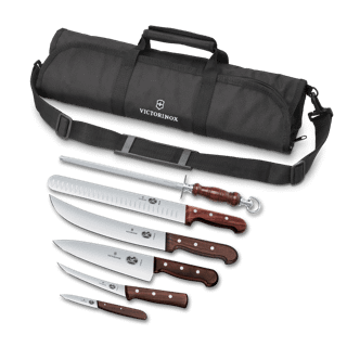 Victorinox Swiss Classic 7 Piece BBQ Set in Black - 7.4012.7-X1