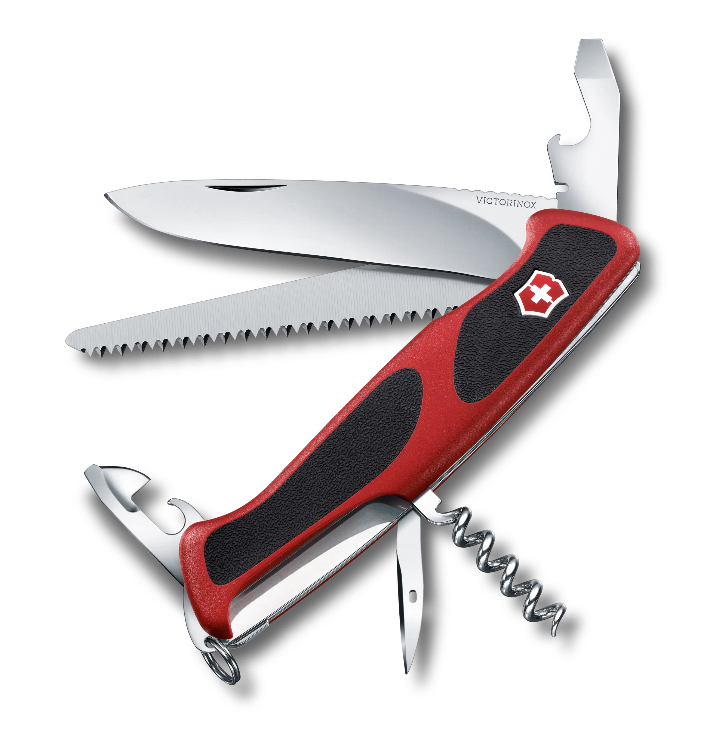 Victorinox Ranger 55 Grip in red/black - 0.9563.C