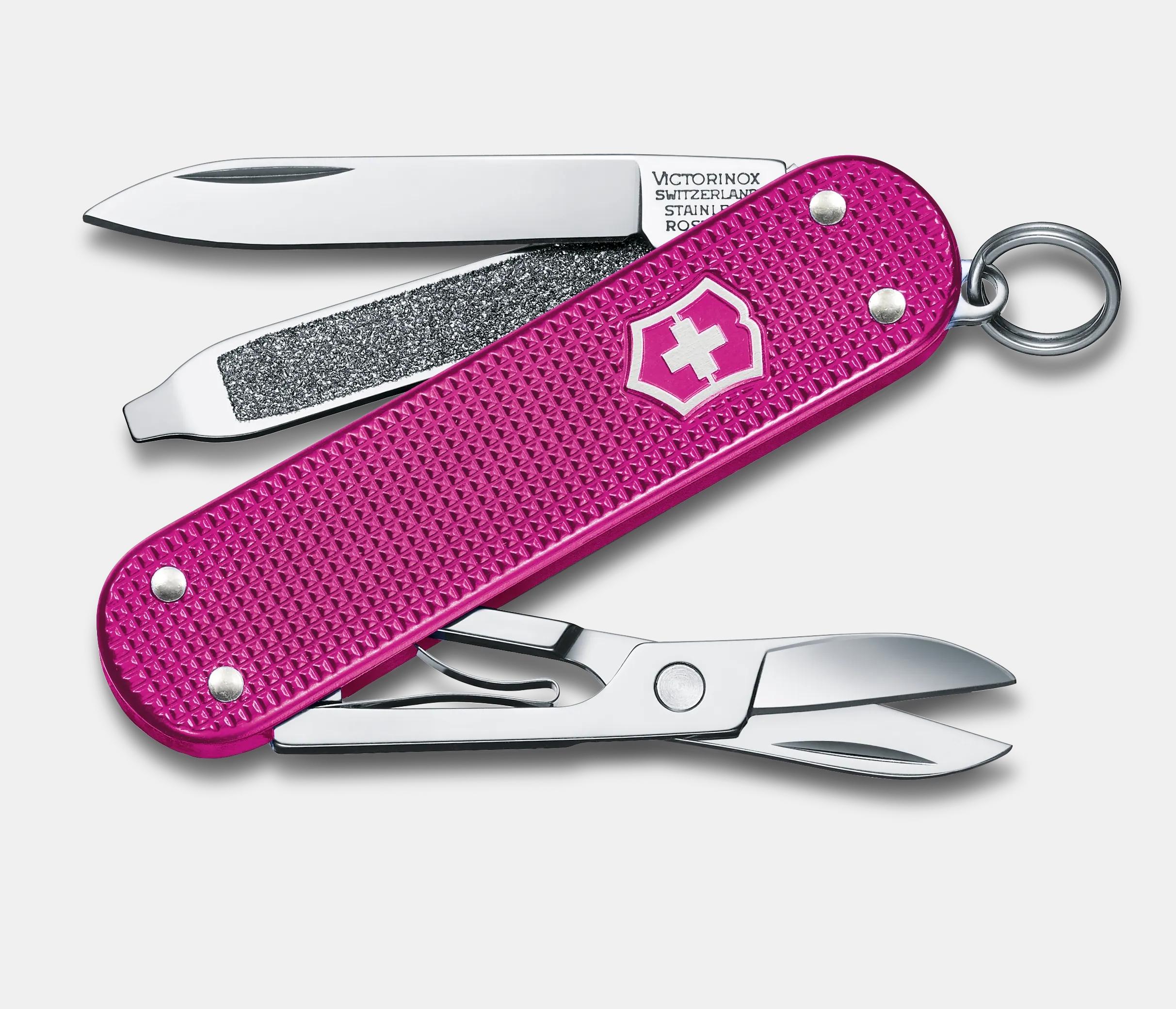 Victorinox Classic SD Alox in Flamingo Party - 0.6221.251G