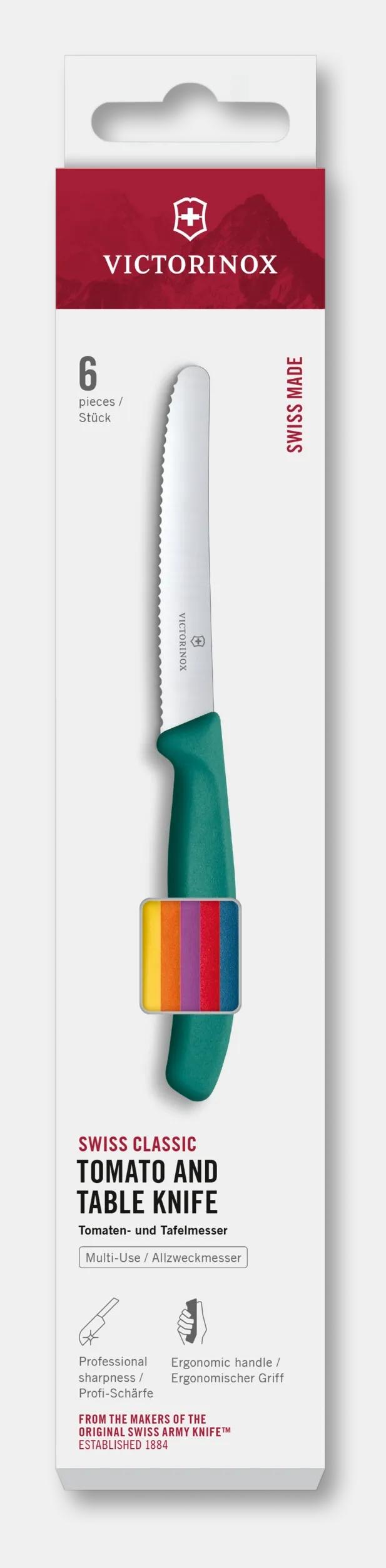 Swiss Classic Tomato and Table Knife Set, 6 Pieces - 6.7836.6C1