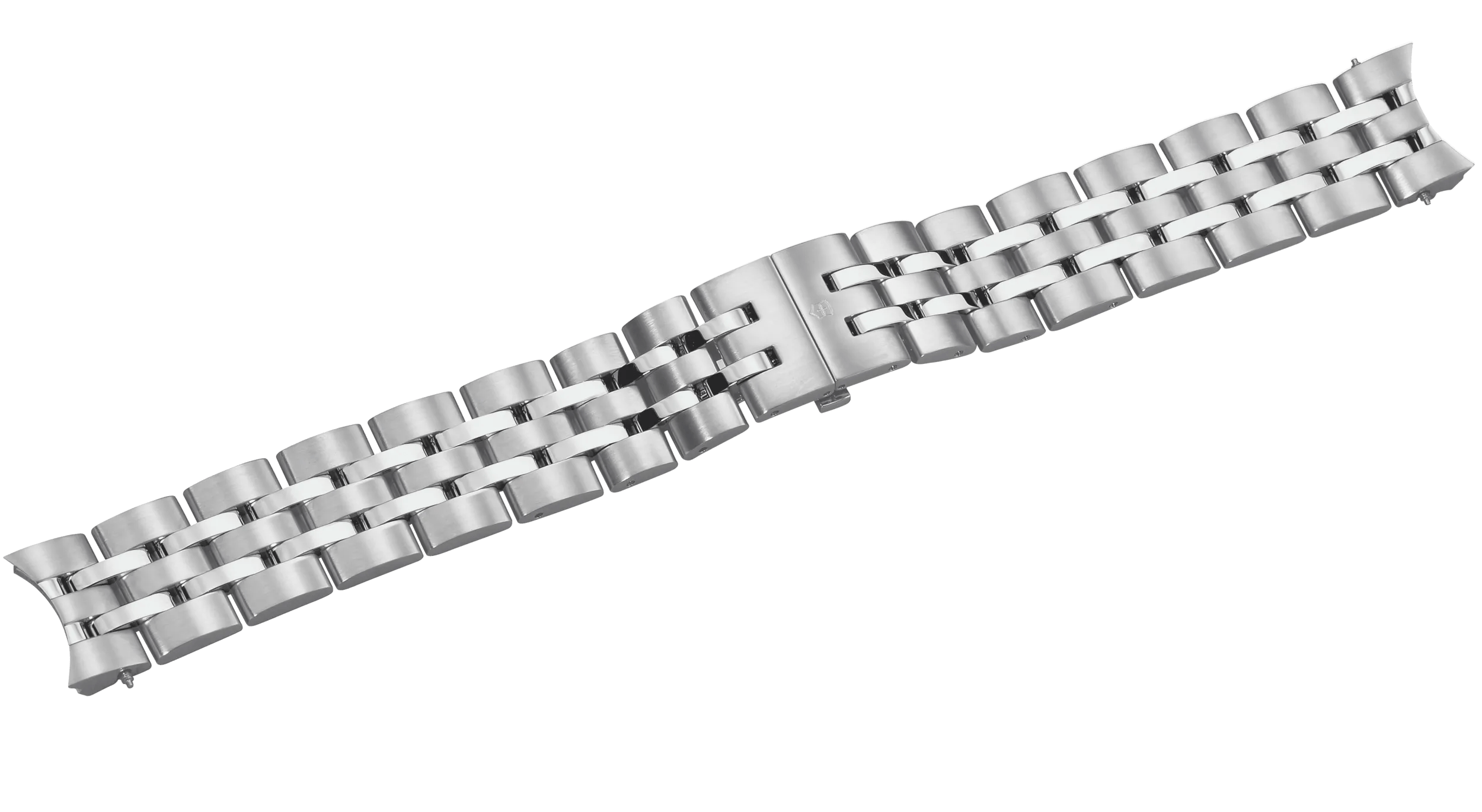 Vaqutaux チェーン ノアール Victorinox Alliance Rectangle - Stainless Steel Bracelet with
