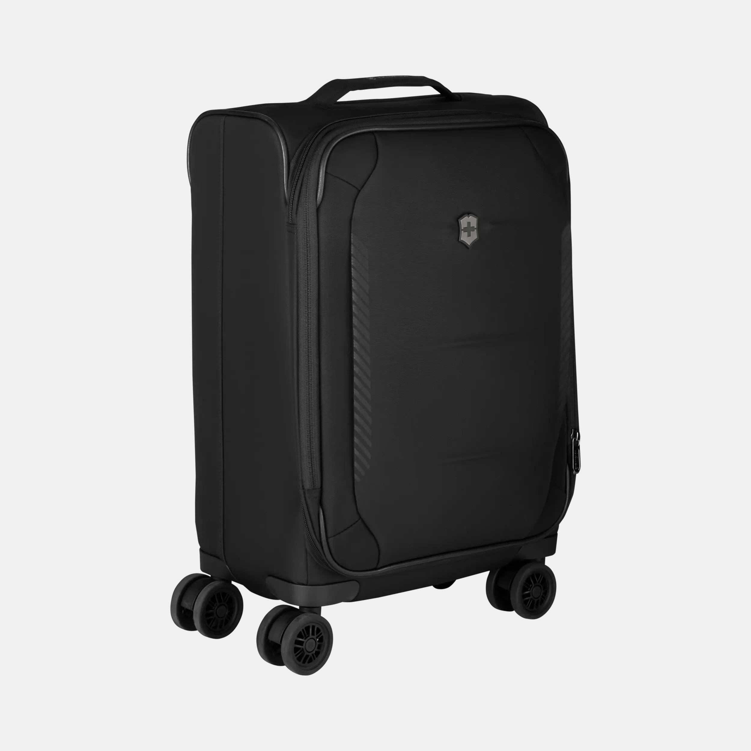 Victorinox Crosslight Frequent Flyer Softside Carry-On in black