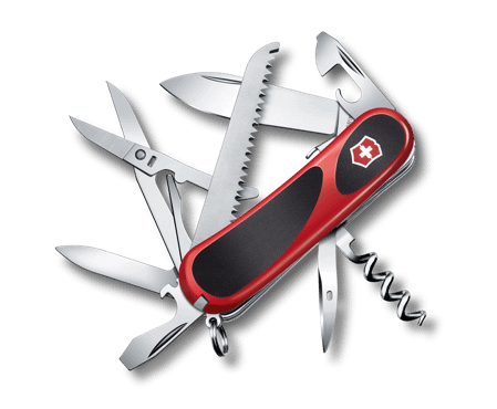 Victorinox Swiss Army Knife 多機能ナイフ Victorinox Cyber Tool L in red transparent - 1.7775.T