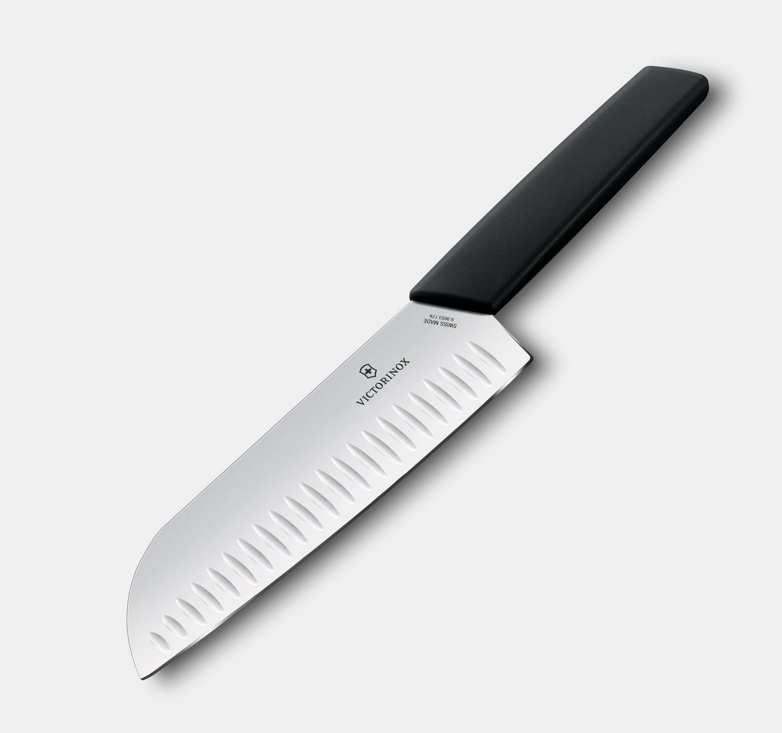 Victorinox 「スイスモダン」三徳包丁 ブラック - 6.9053.17KB