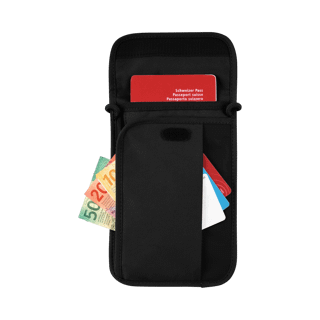 Victorinox Leather Pouch in Black - 500779