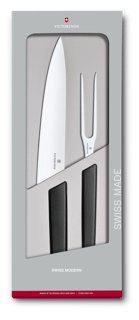 Victorinox スイスクラシック カービングセット 2ピース ブラック