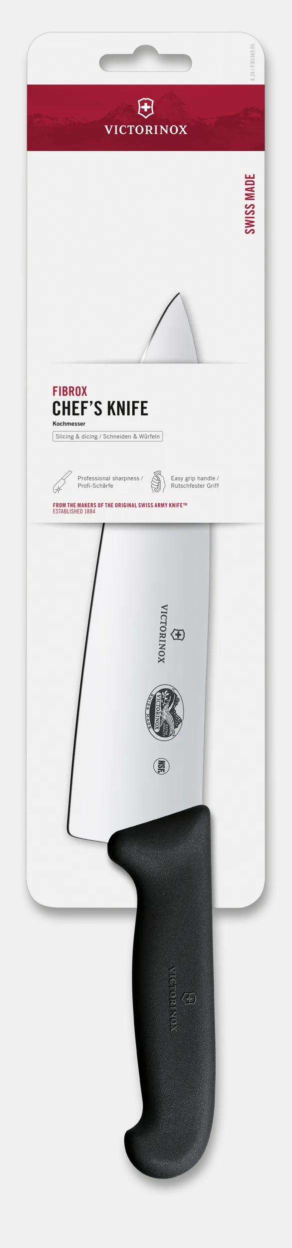 Fibrox&reg; 8&rdquo; Chef&rsquo;s Knife Extra Wide - 5.2063.20