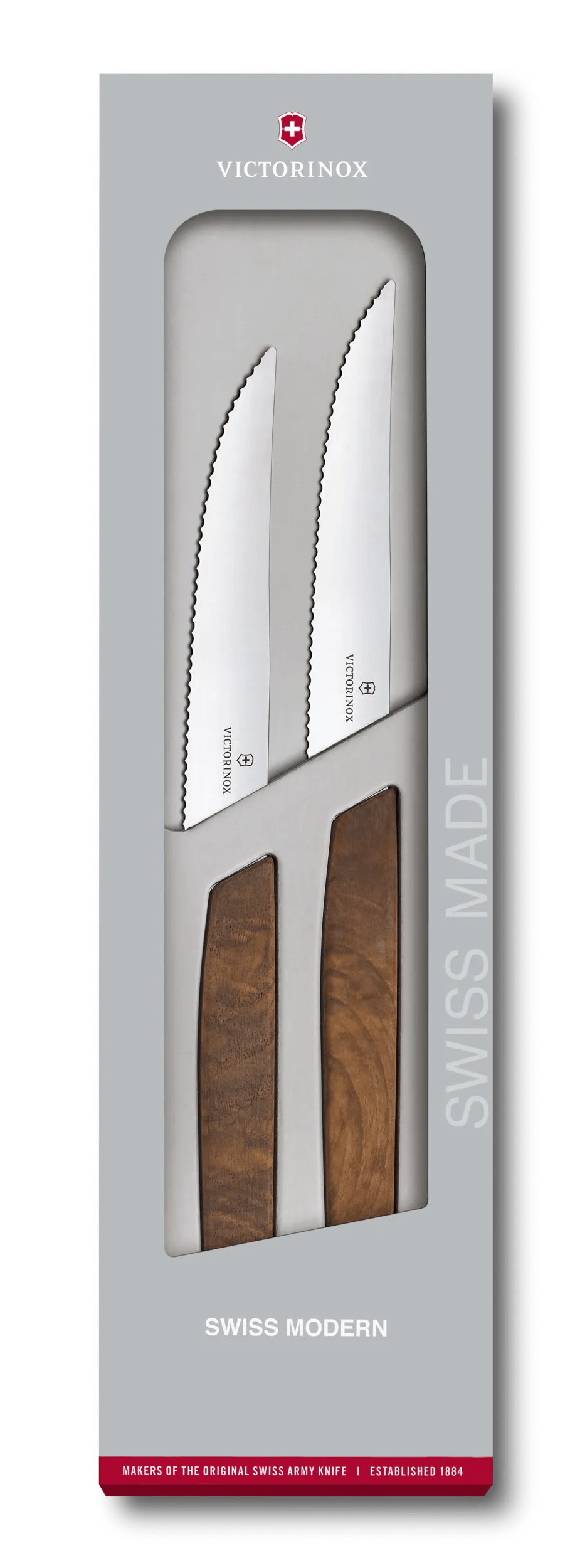 Victorinox 「スイスモダン」ステーキナイフセット 2ピース, 12 cm