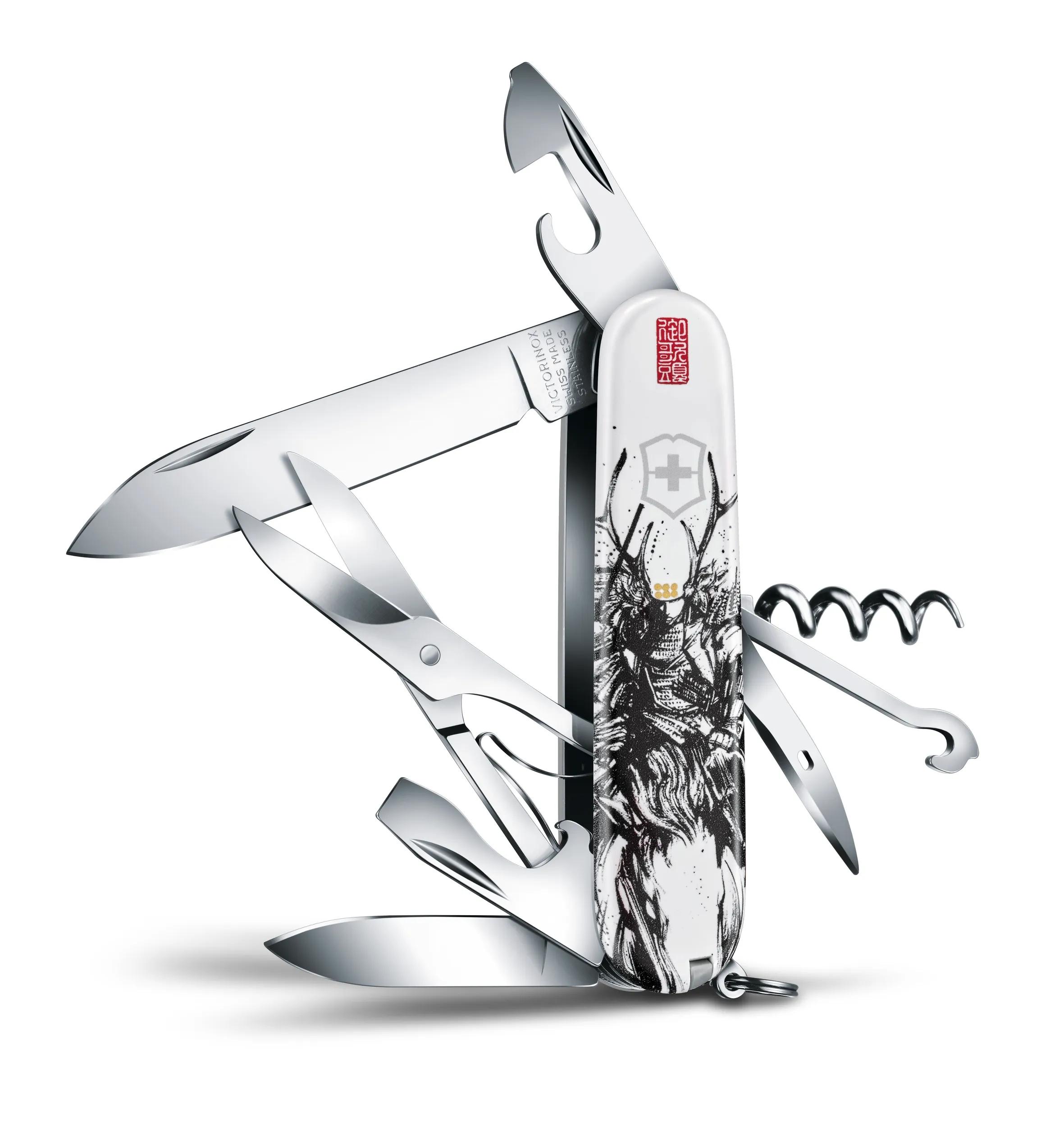 SMP Slide swissスイス製　美品　検）サーパント 無限インフィニティ Victorinox Climber Sanada Yukimura Limited Edition in white