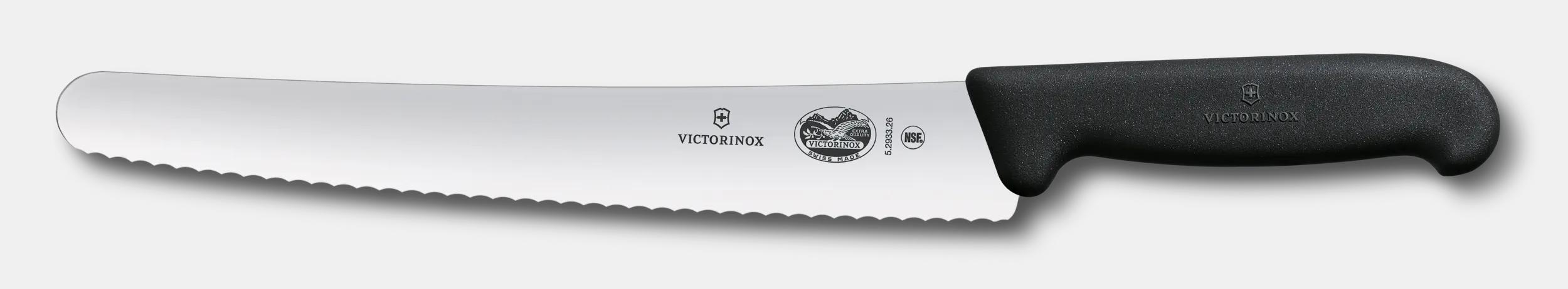 Fibrox&reg; 10 &frac14;&rdquo; Bread &amp; Pastry Knife - 5.2933.26