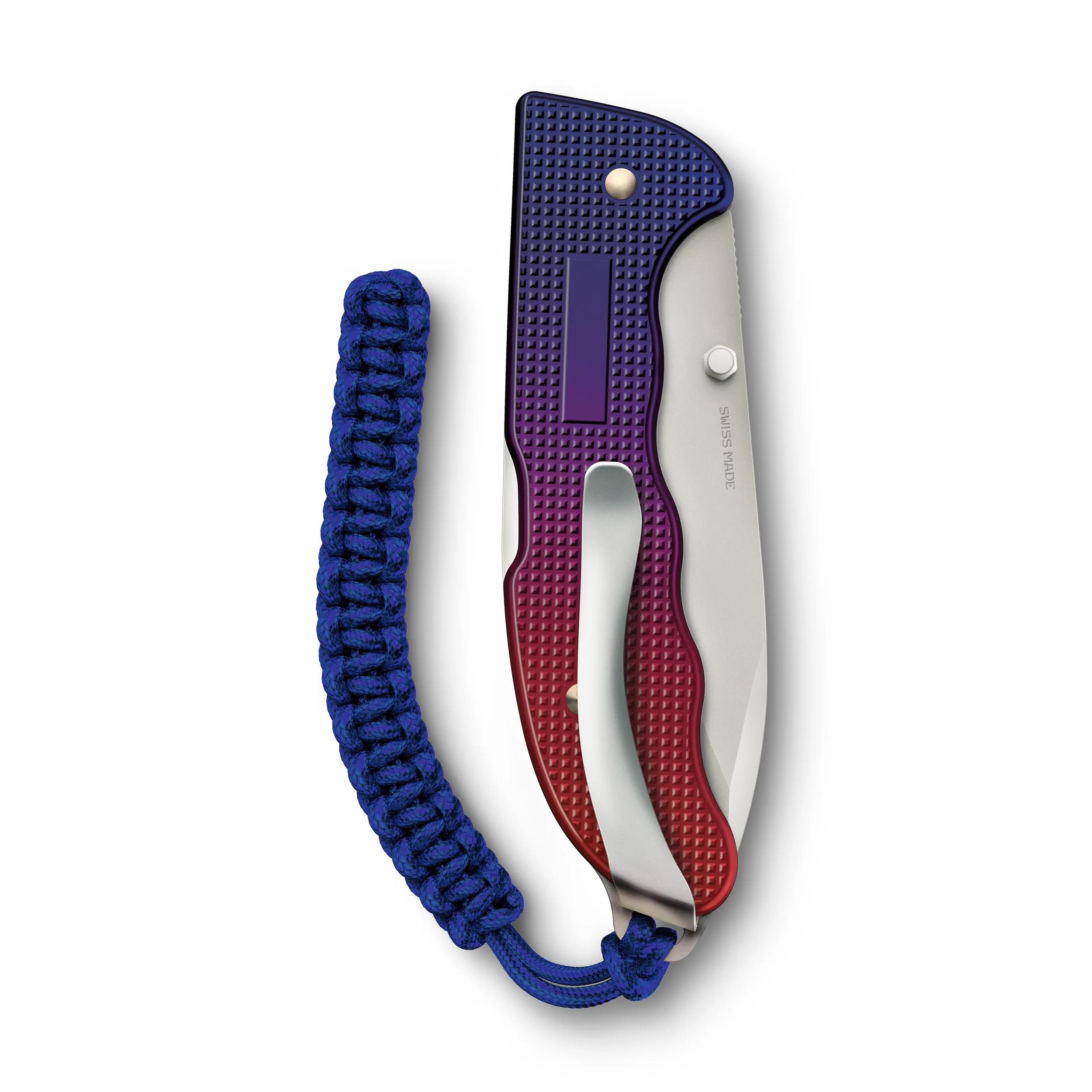 Victorinox Evoke Alox in Blue-red - 0.9415.D221