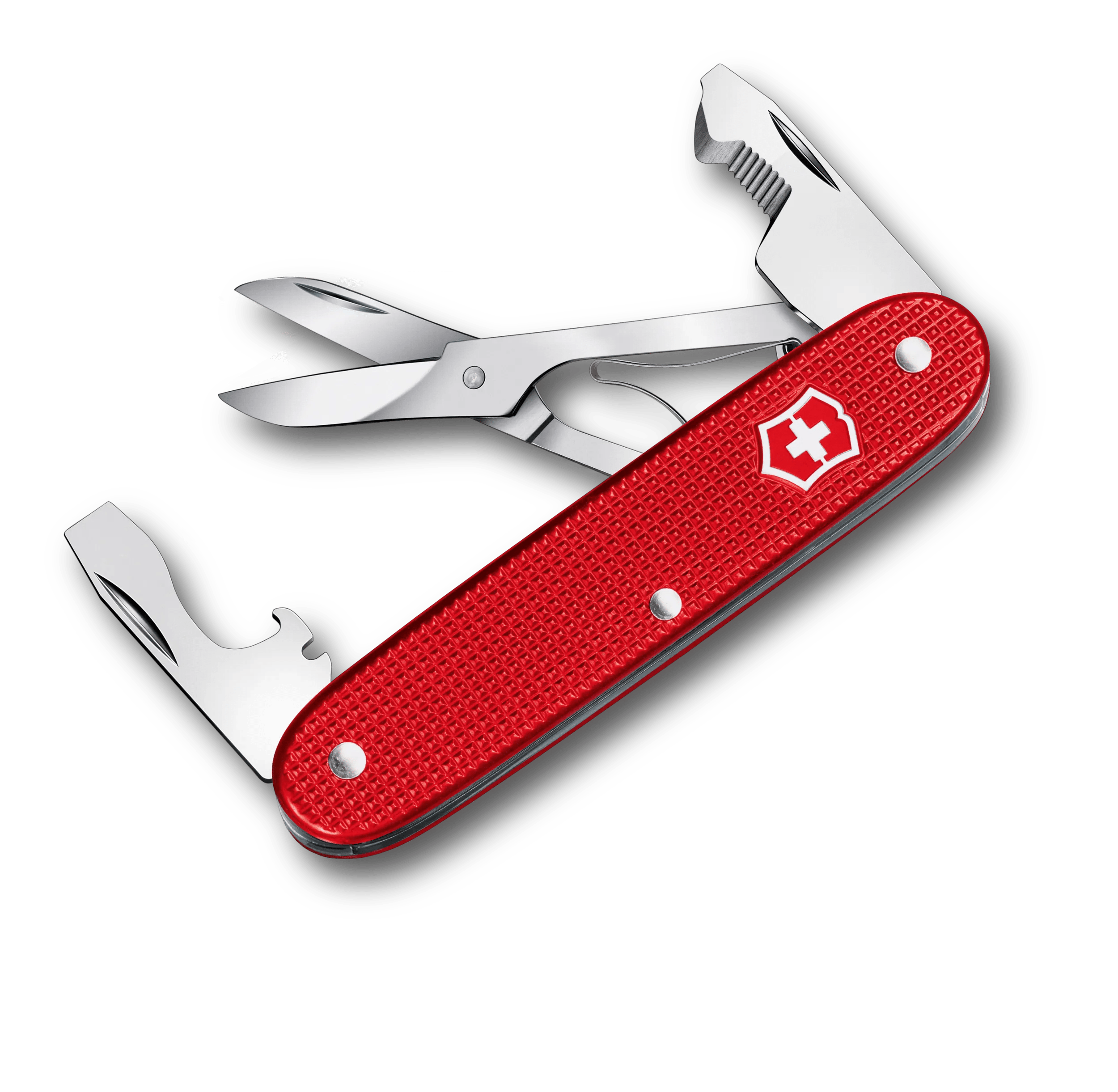 reshopウッドノブ　レッドのみ Victorinox レッド -
