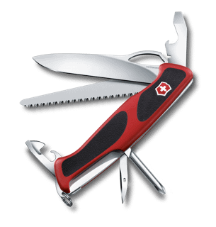Victorinox Ranger 174 W Grip in red/black - 0.9728.WC
