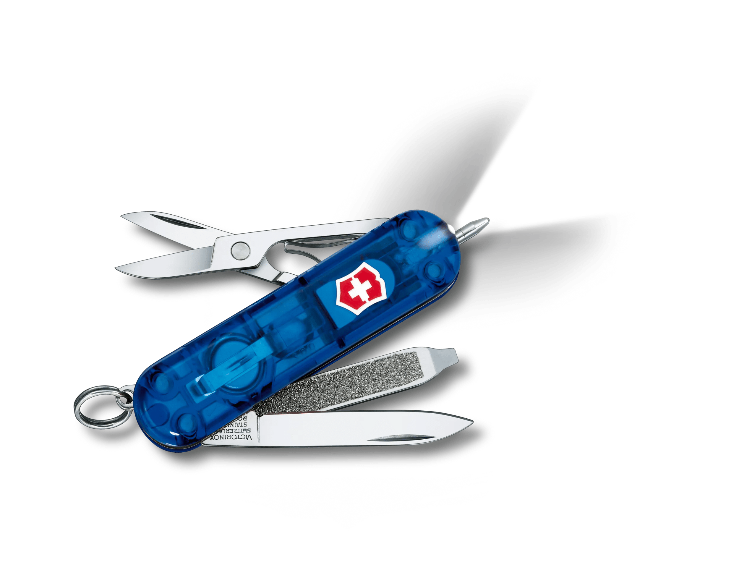 Victorinox シグネチャーライト WL ブルー トランスペアレント