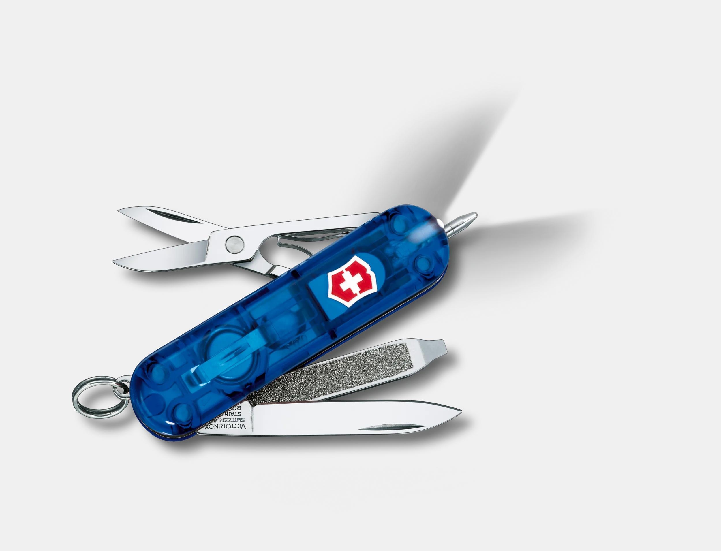 Victorinox シグネチャーライト WL ブルー トランスペアレント - 0.6226.T2