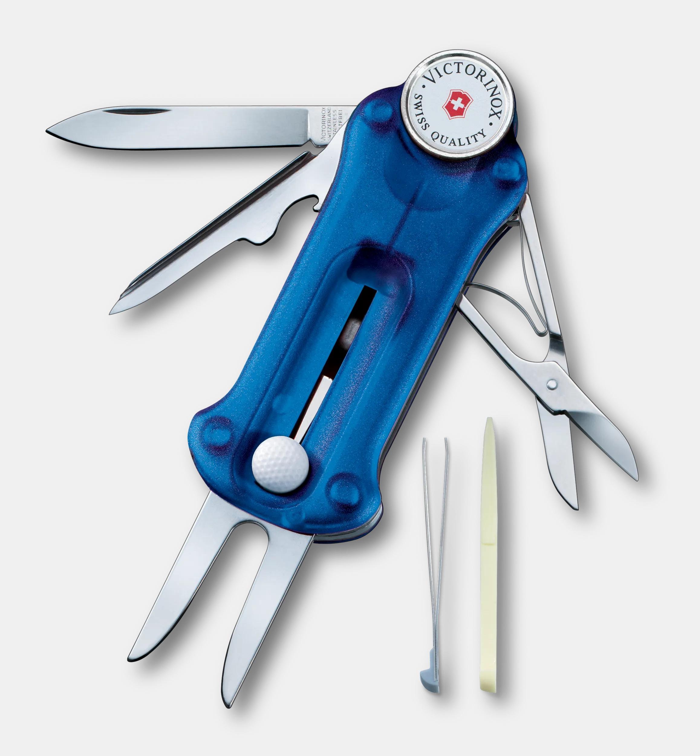 Victorinox Golf Tool in blue transparent - 0.7052.T2