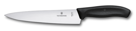 Victorinox スイスモダン シェフナイフ, 22 cm ブラック - 6.9013.22B