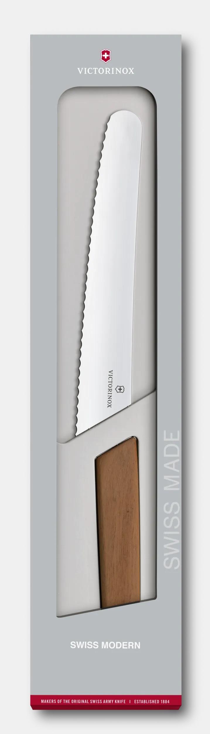 Swiss Modern Bread and Pastry Knife - 6.9070.22WG