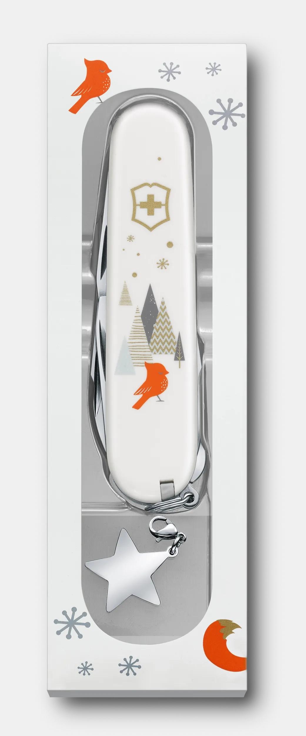 Victorinox Super Tinker Winter Magic Special Edition 2019 in white